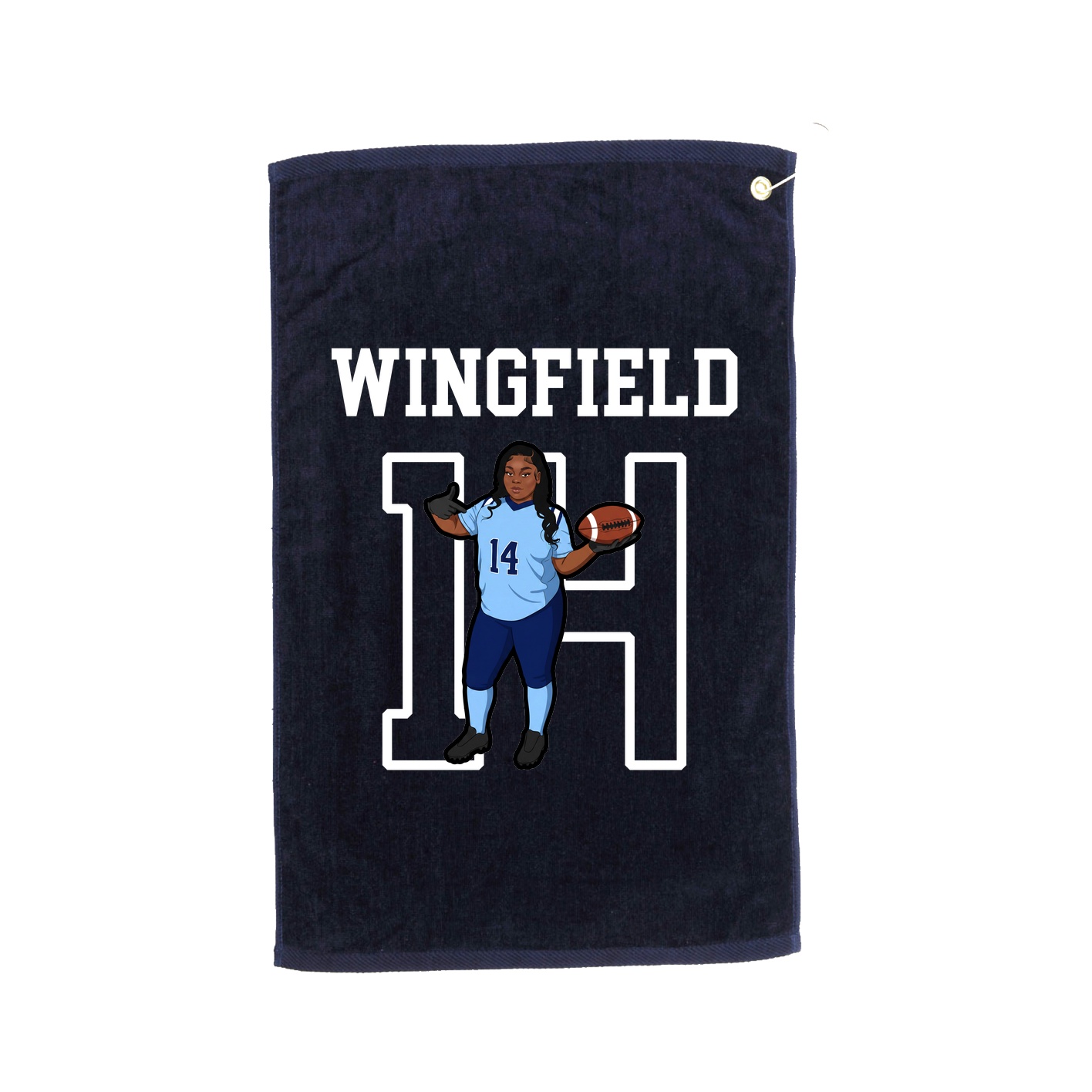 Golf Towel — Shirsey in Navy