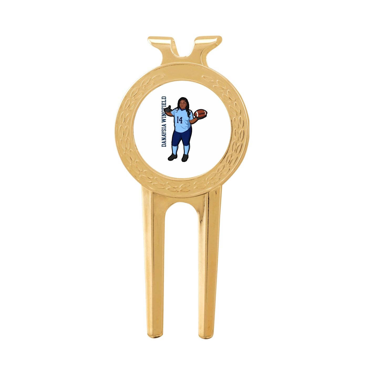Divot Tool with Ball Marker — Name Vertical in Classic