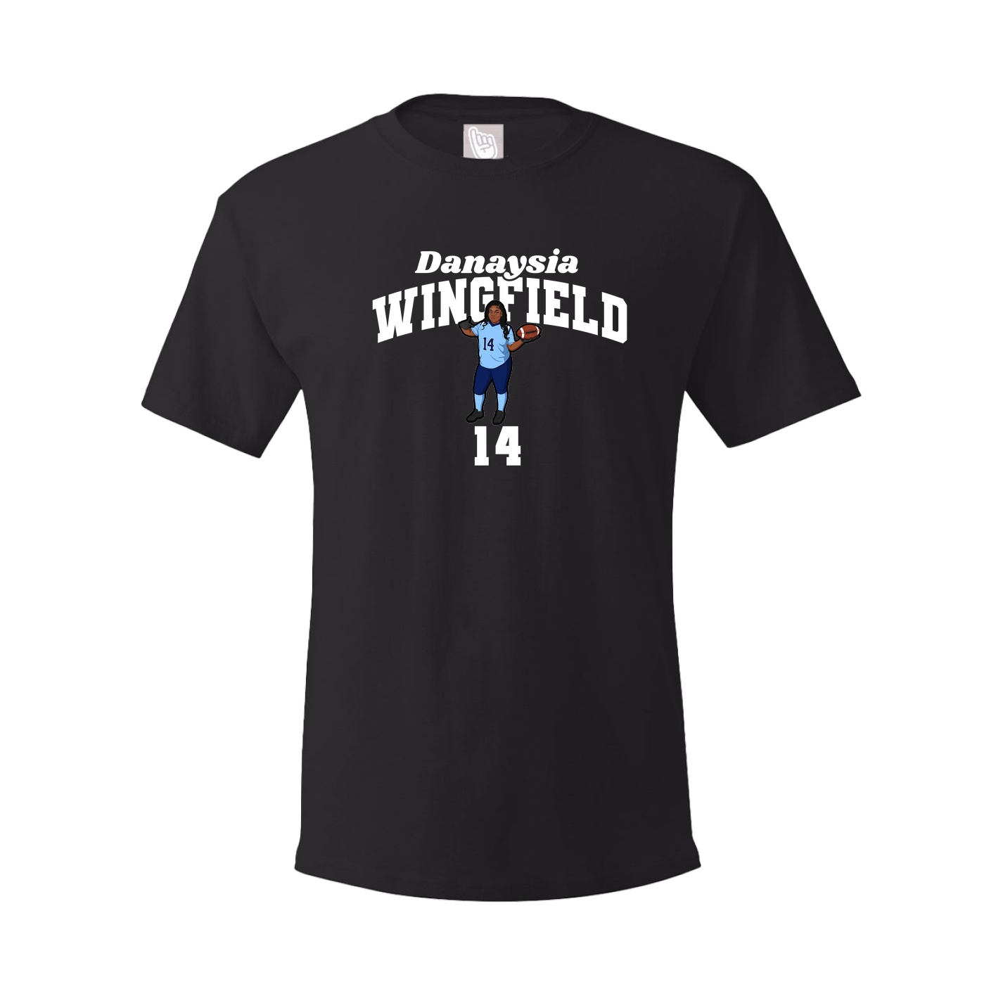 Tee — Signature Arch in Black