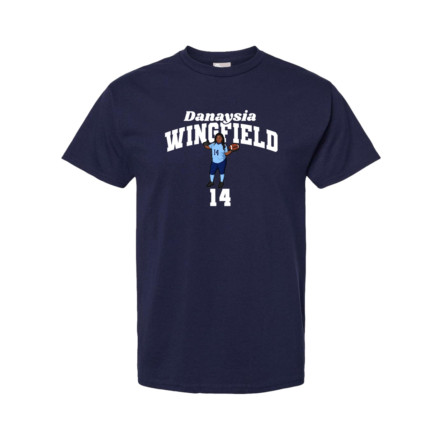 Youth Tee — Signature Arch in Navy