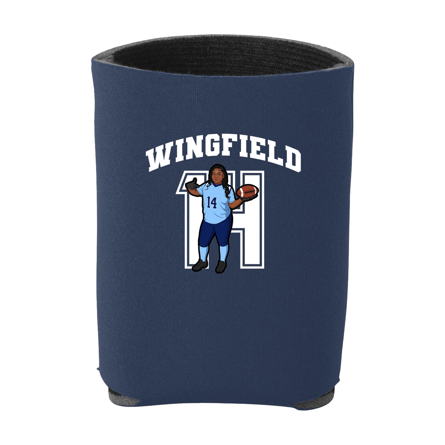Can Holder — Number in Navy
