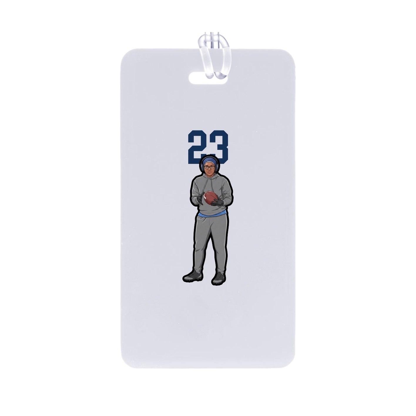 Bag Tag — Number Top in Classic