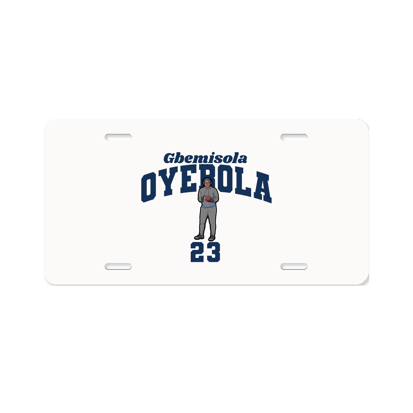 License Plate — Signature Arch in Classic