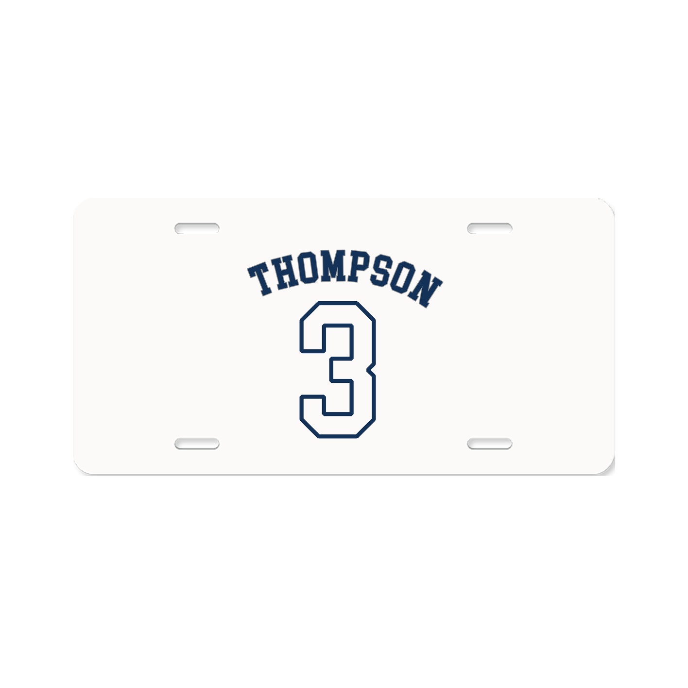 License Plate — Shirsey Arch in Classic
