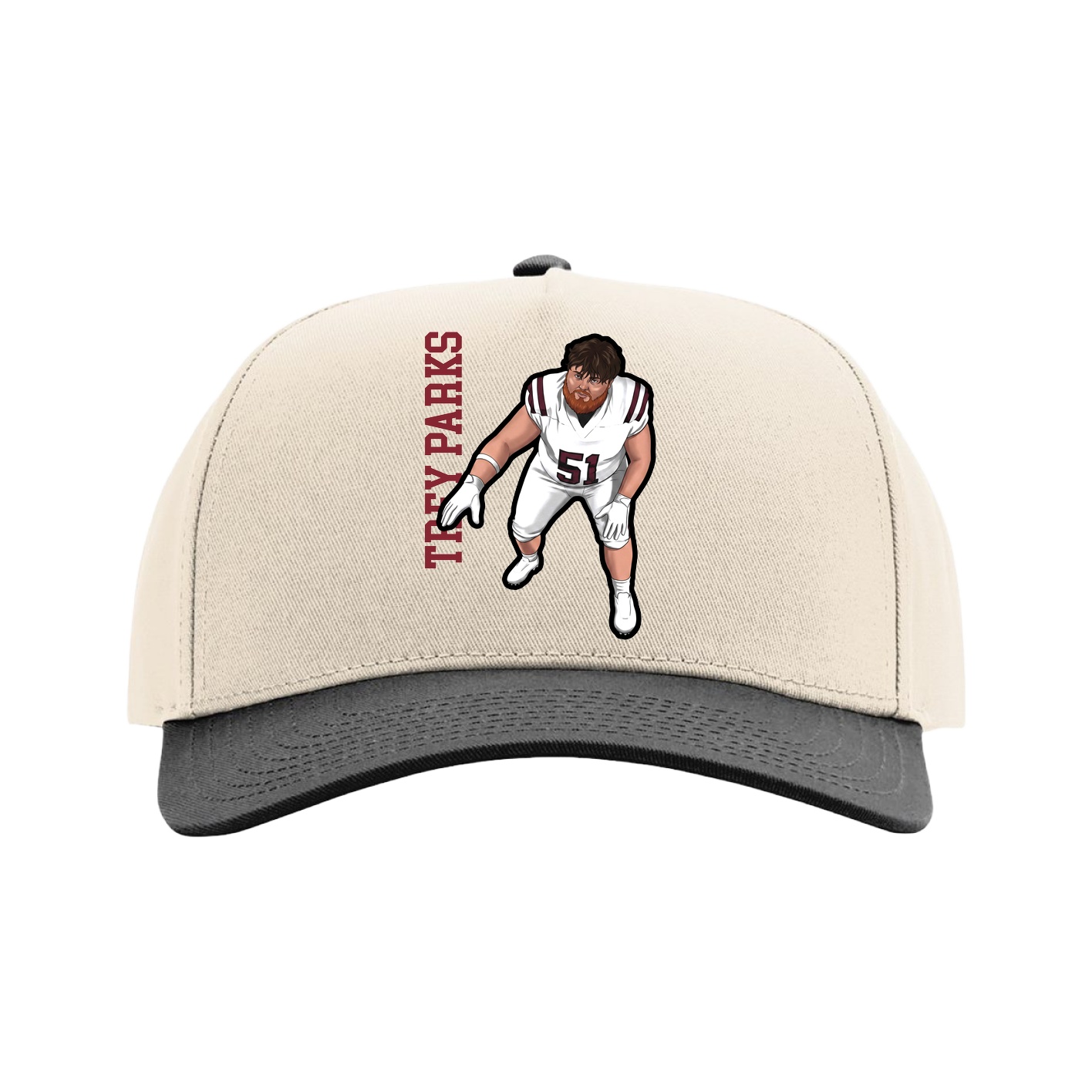 Full Fabric Five-Panel Champ Cap