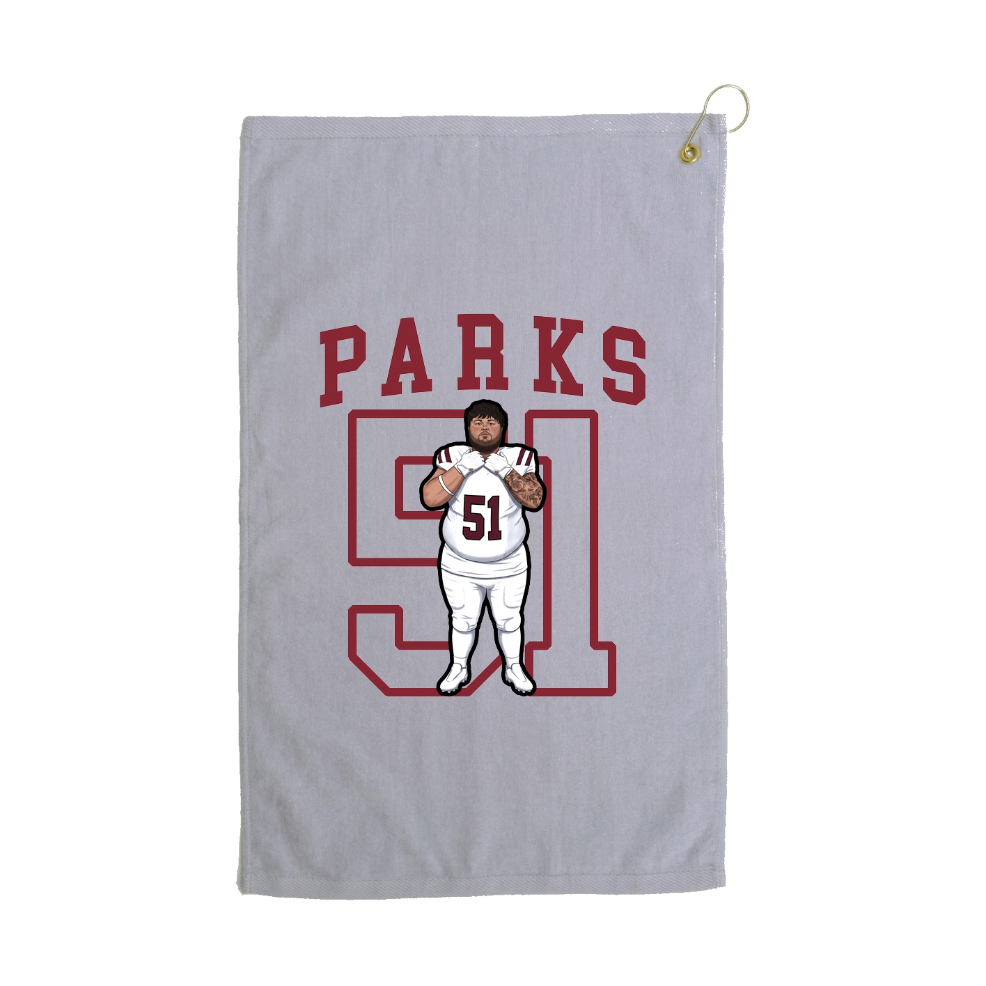 Golf Towel — Shirsey in Grey