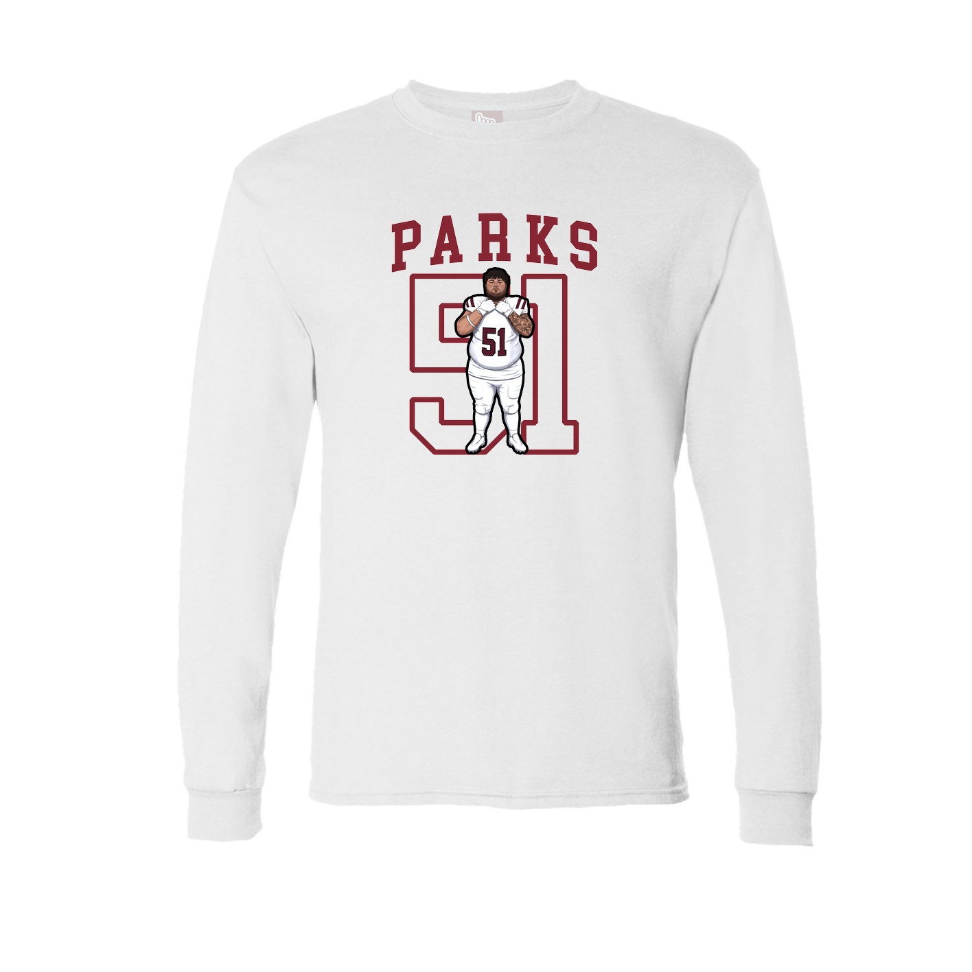 Long Sleeve Tee — Shirsey in White