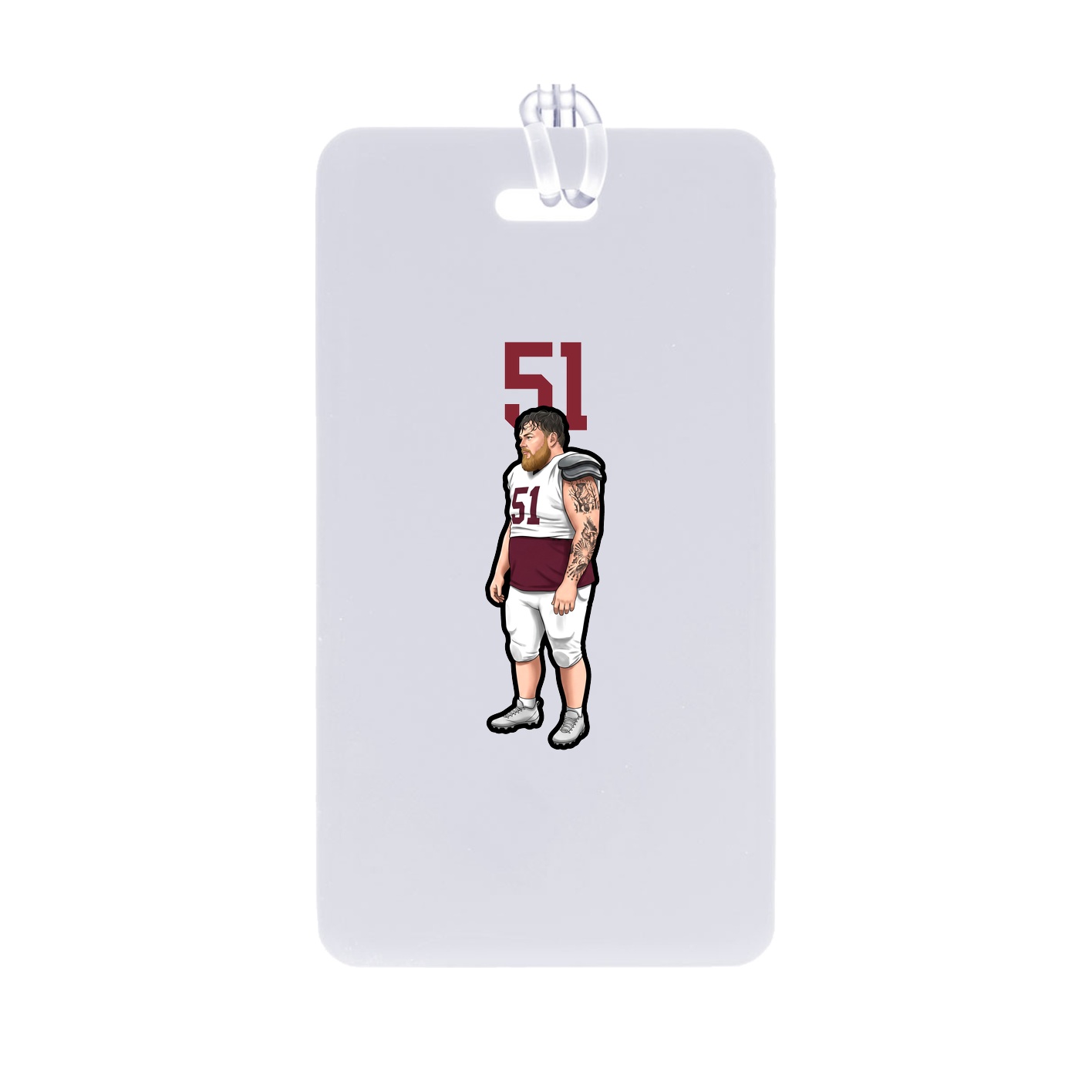 Bag Tag — Number Top in Classic