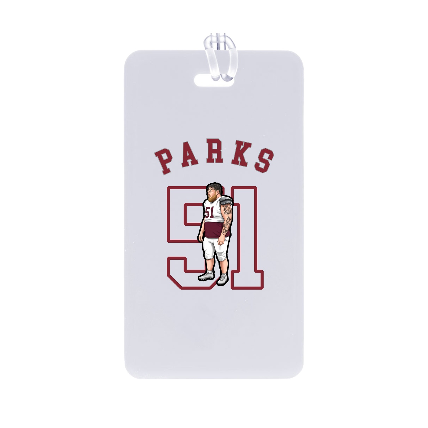 Bag Tag — Shirsey Arch in Classic