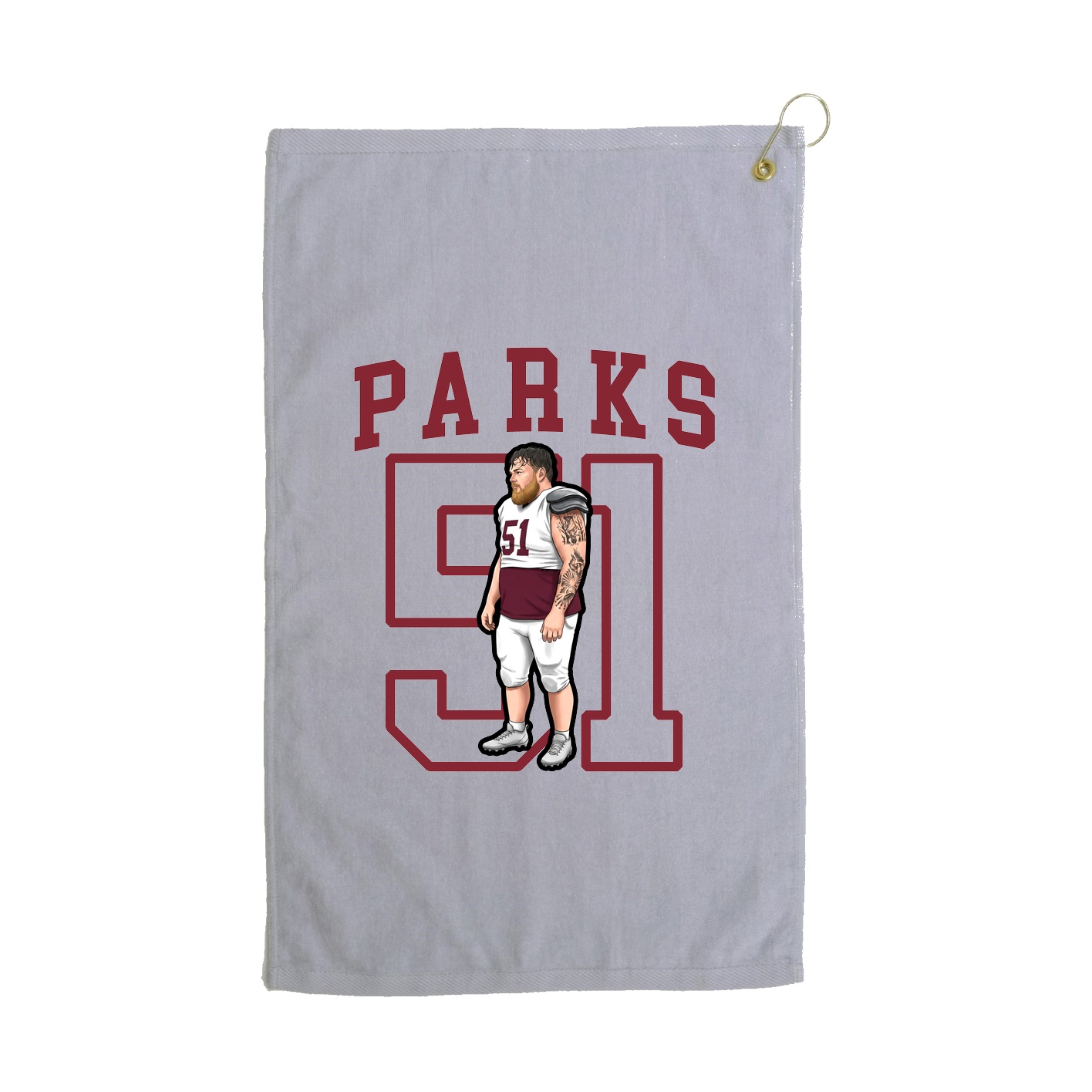 Golf Towel — Shirsey in Grey