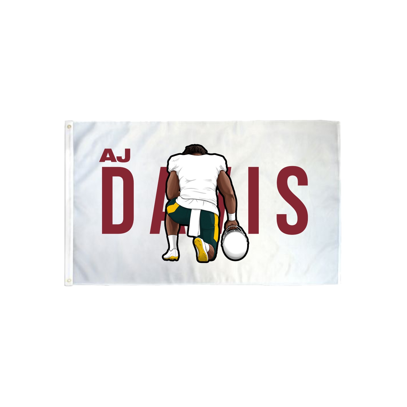 3x5 Flag — Player Name in Classic
