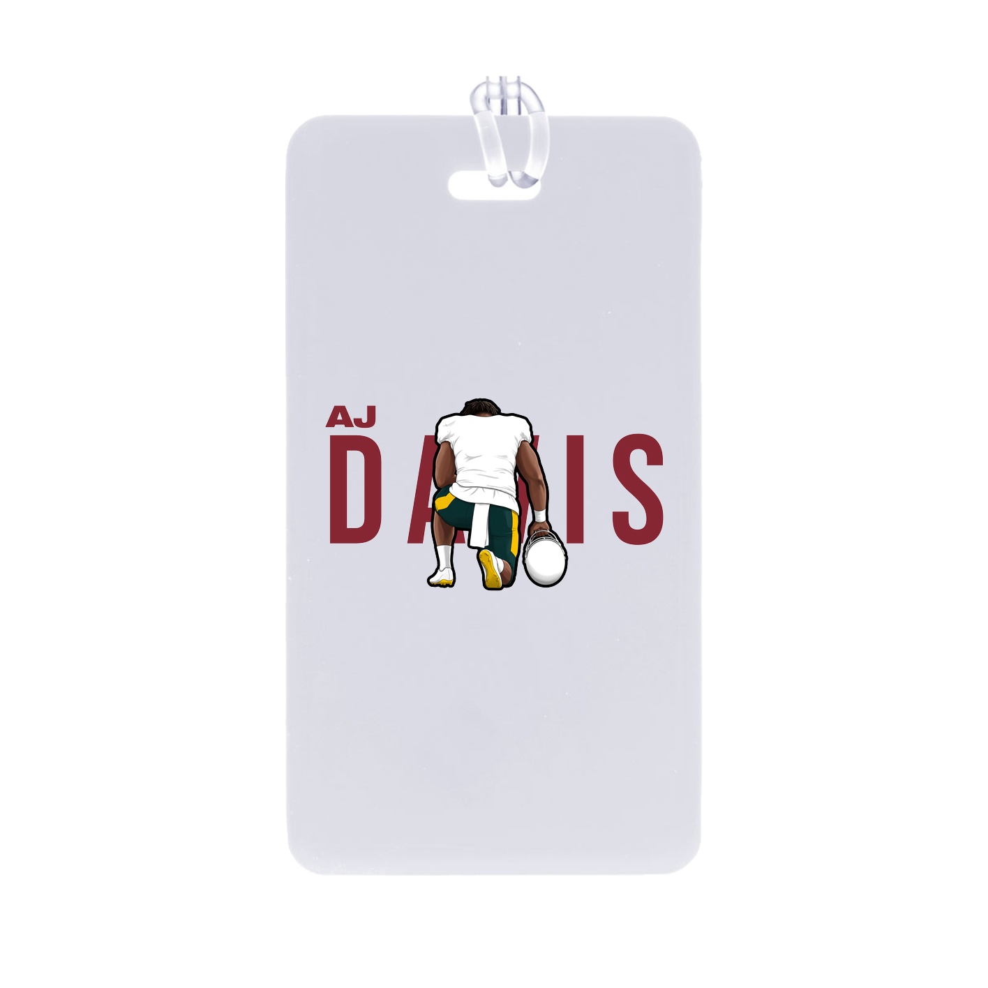 Bag Tag — Player Name in Classic