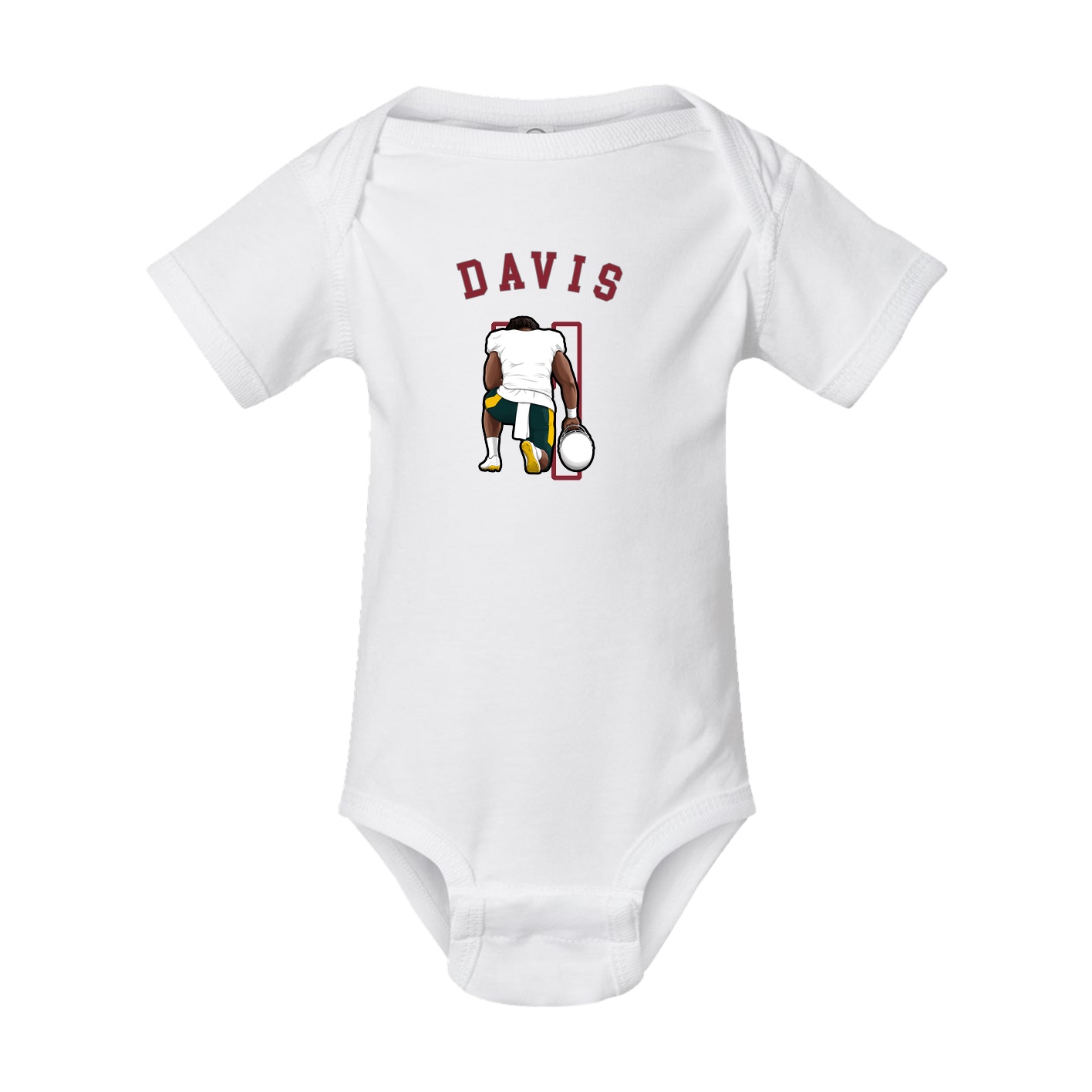 Baby Onesie — Shirsey Arch in White