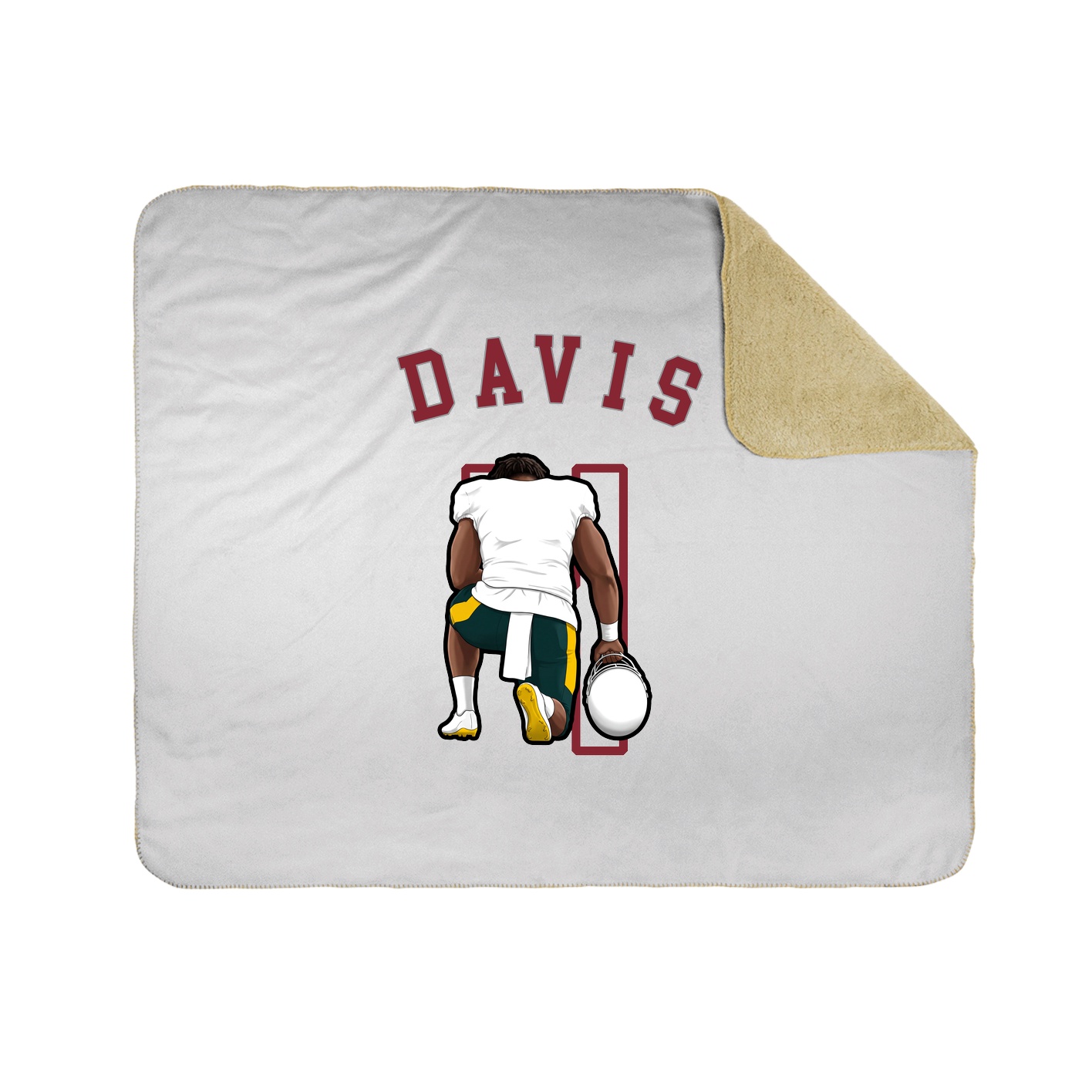Throw Blanket — Shirsey Arch in White