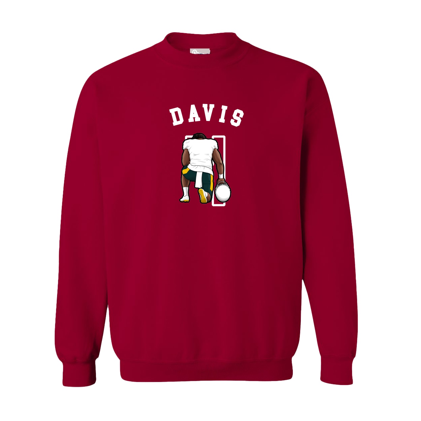 Fleece Crew — Shirsey Arch in Cardinal