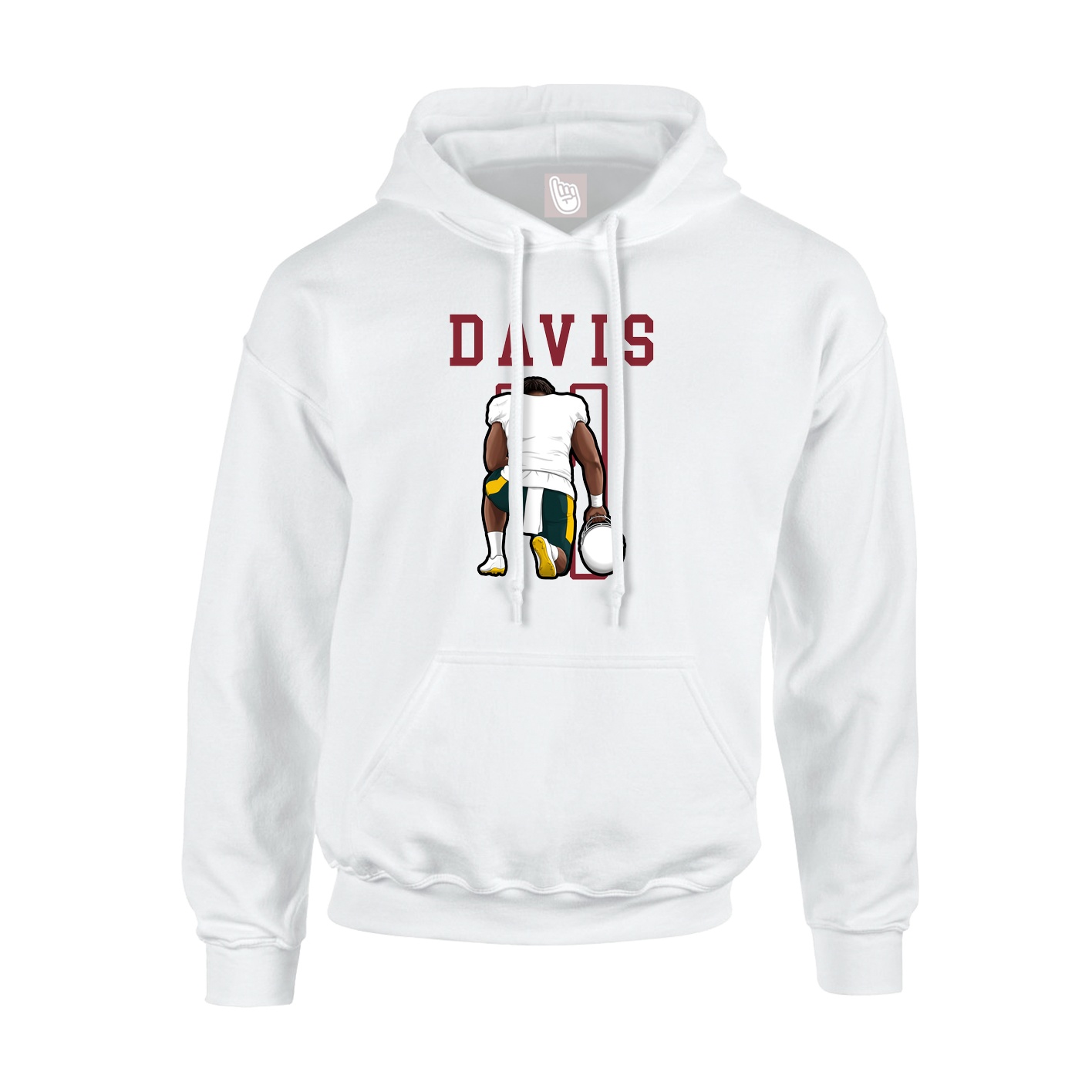 Youth Hoodie — Shirsey in White