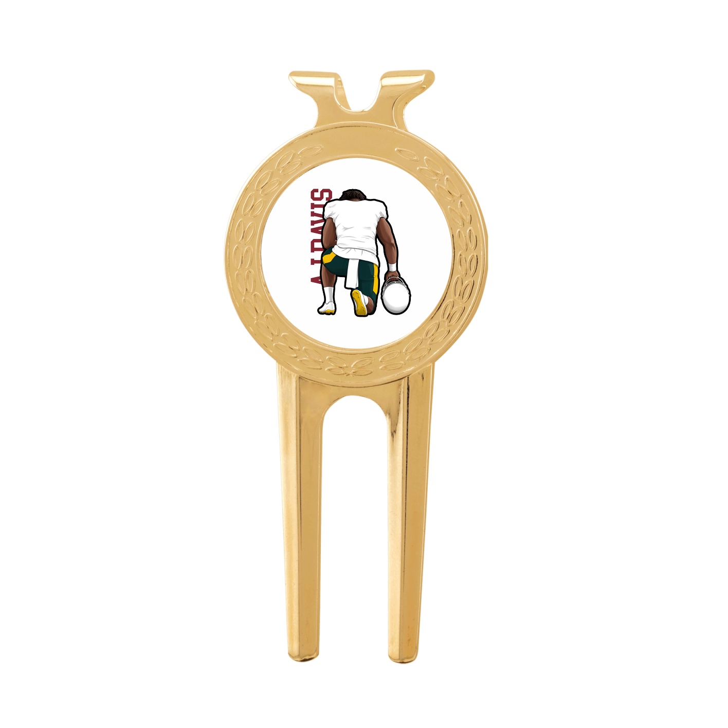 Divot Tool with Ball Marker — Name Vertical in Classic
