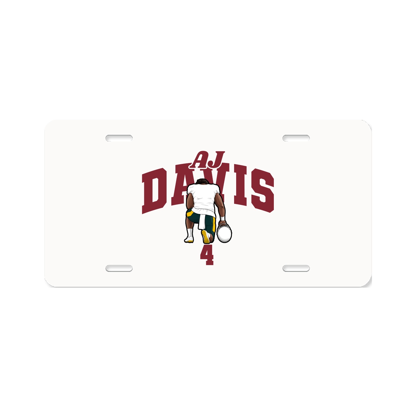 License Plate — Signature Arch in Classic