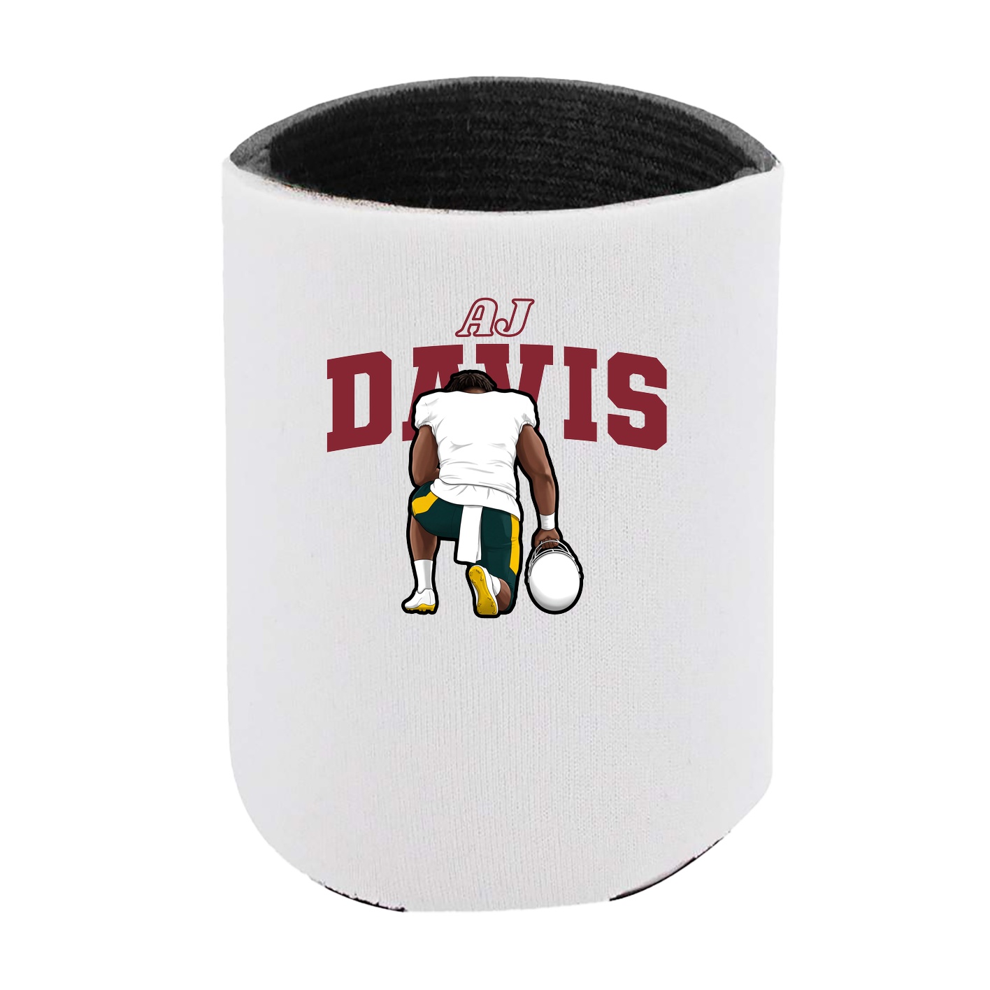 Can Holder — Name Arch in White
