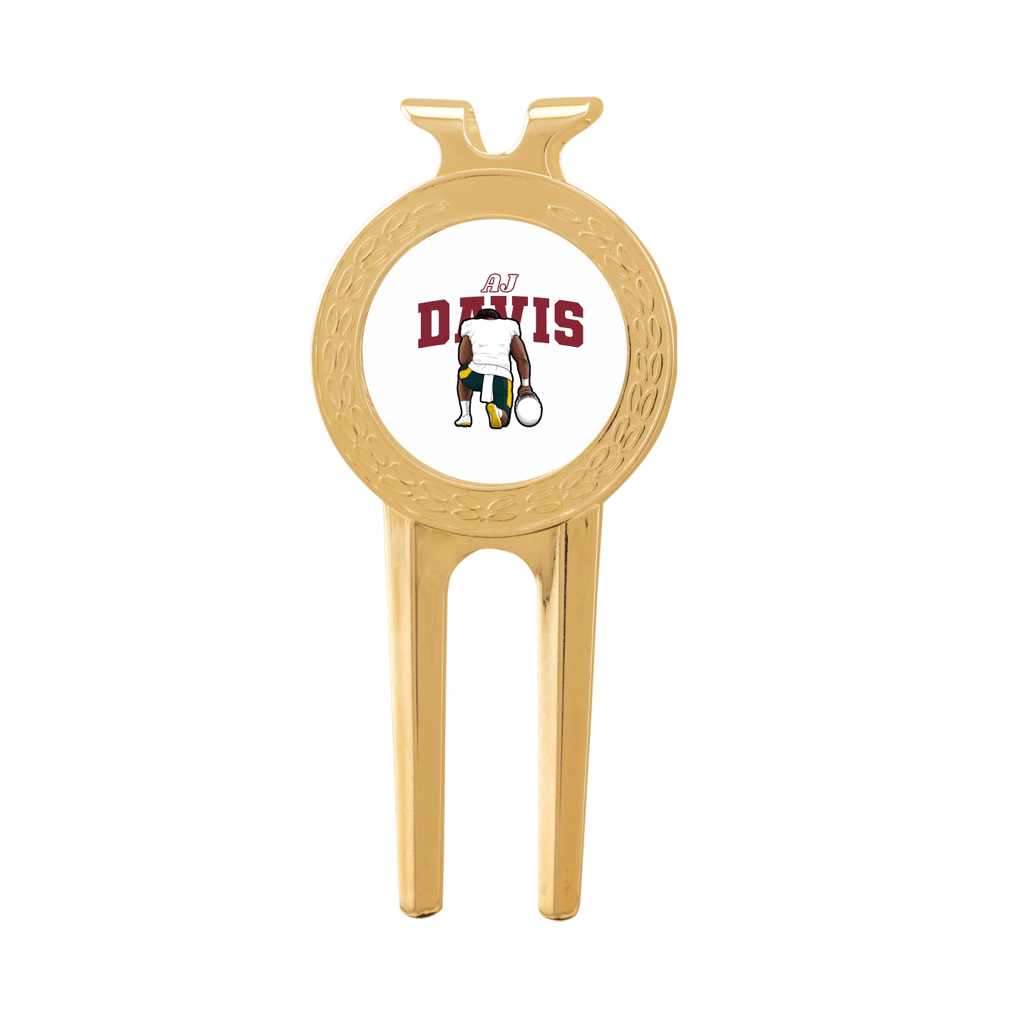Divot Tool with Ball Marker — Name Arch in Classic