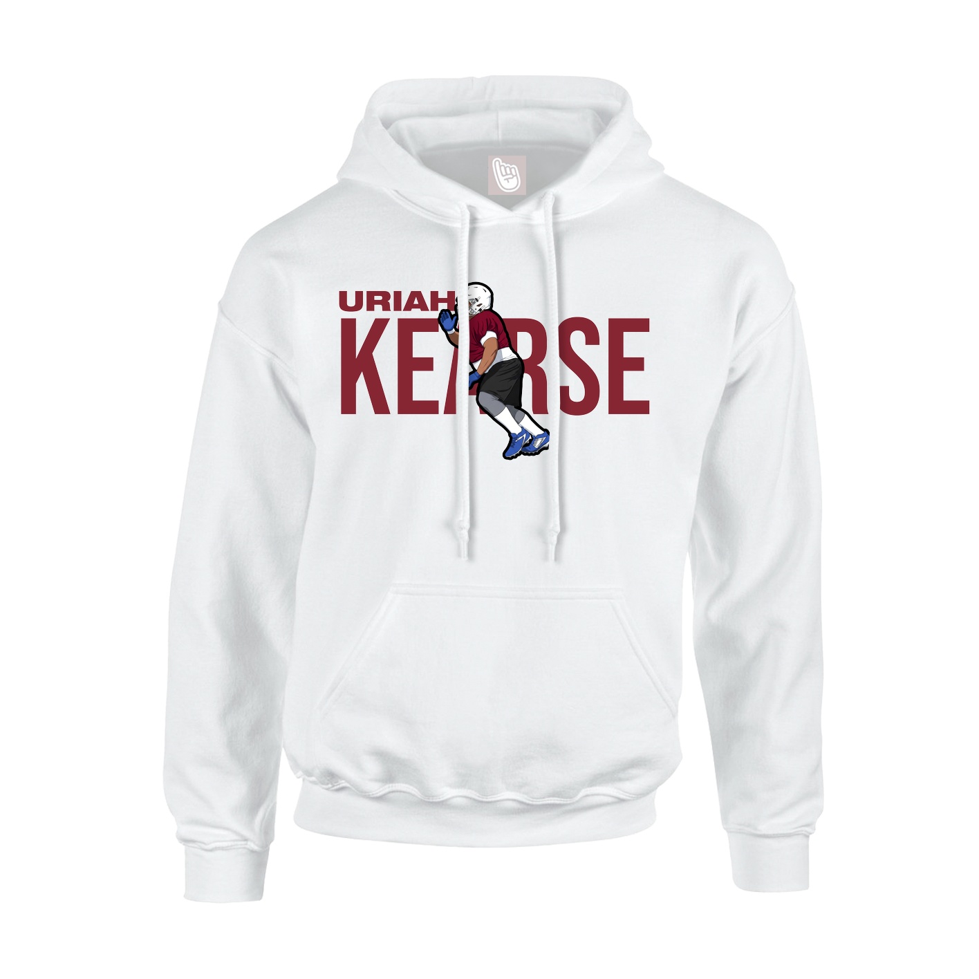 Hoodie — Player Name in White