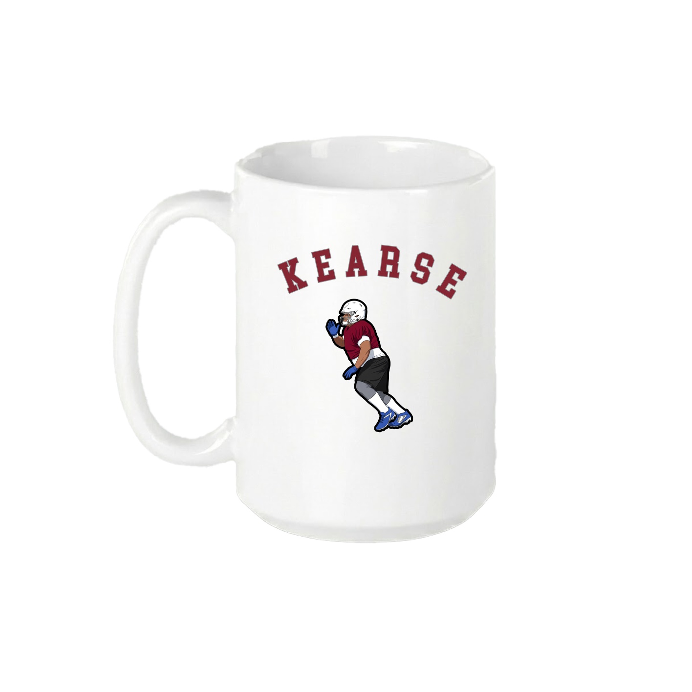 15oz Coffee Mug — Shirsey Arch in White