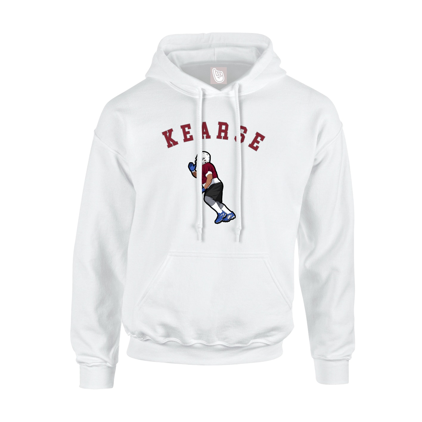 Hoodie — Shirsey Arch in White