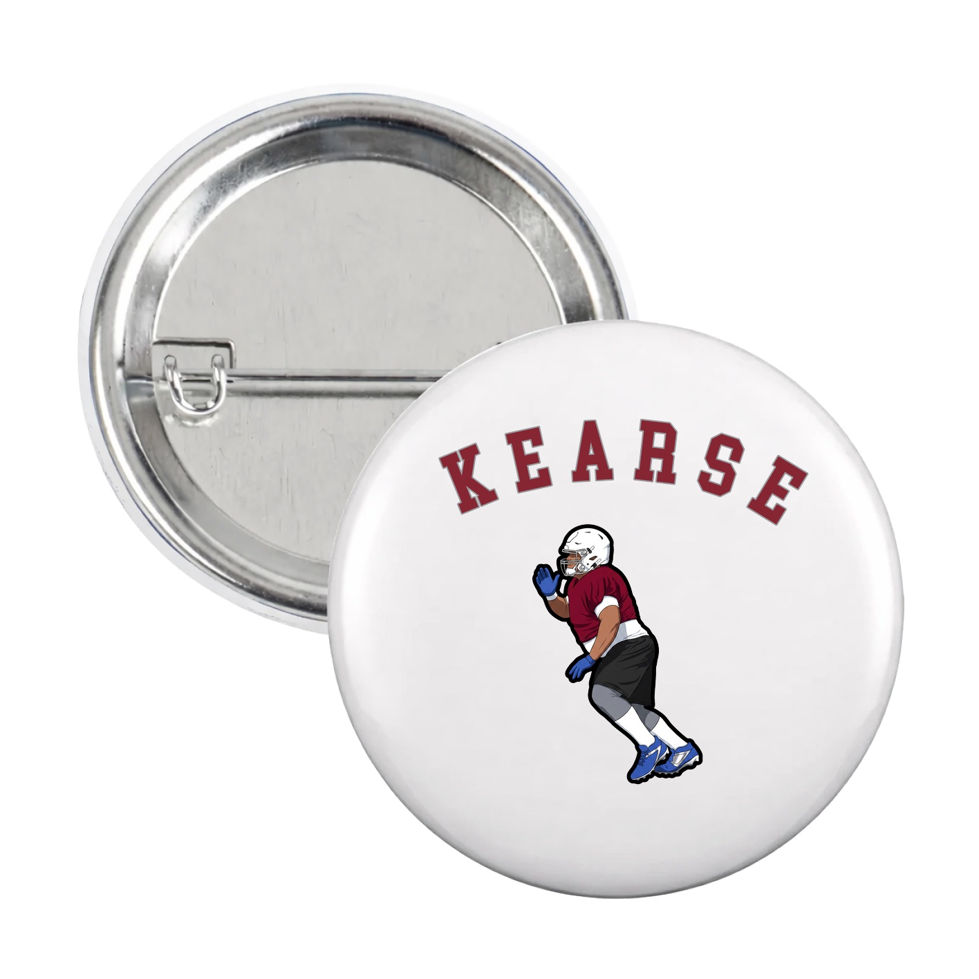 Game Day Button — Shirsey Arch in White