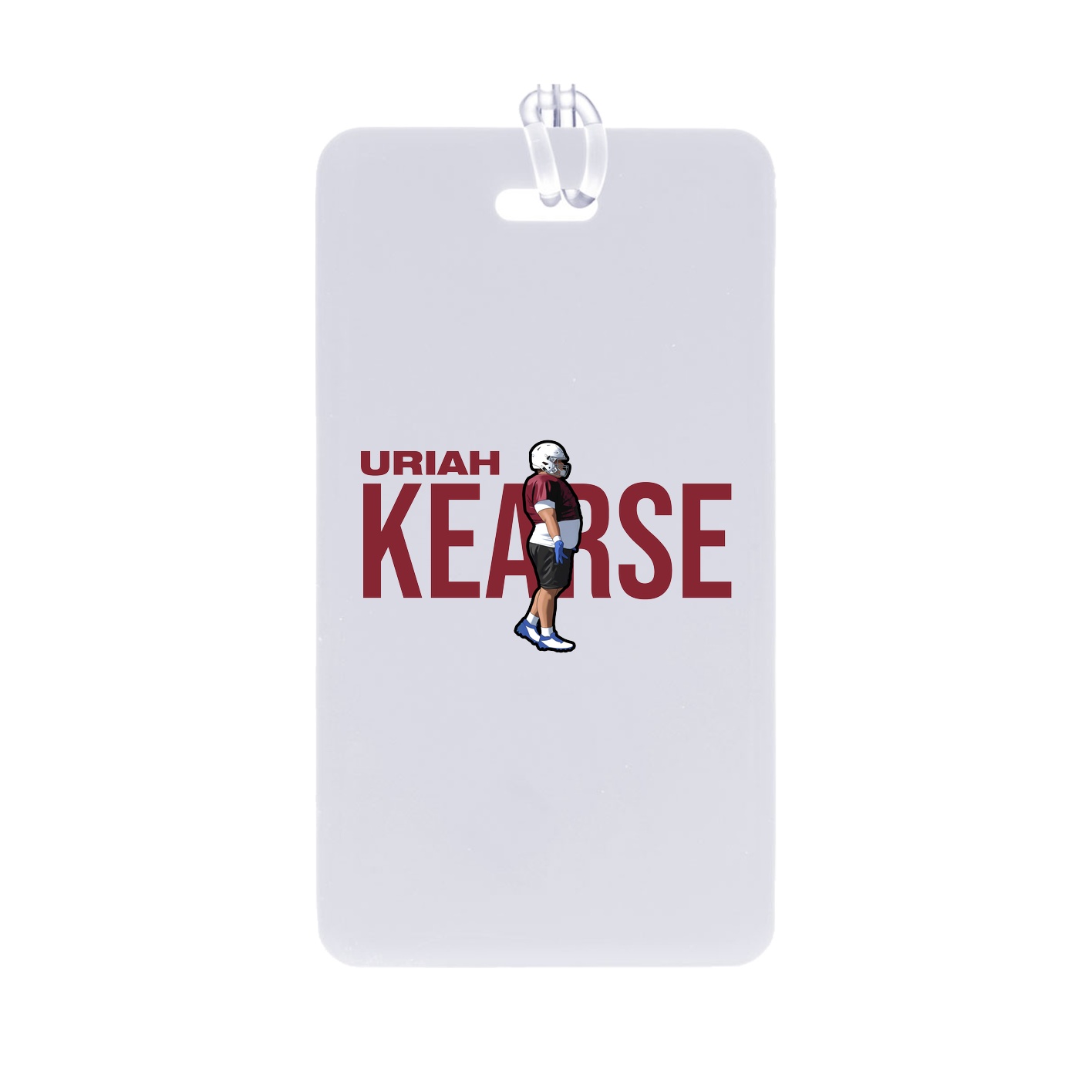 Bag Tag — Player Name in Classic