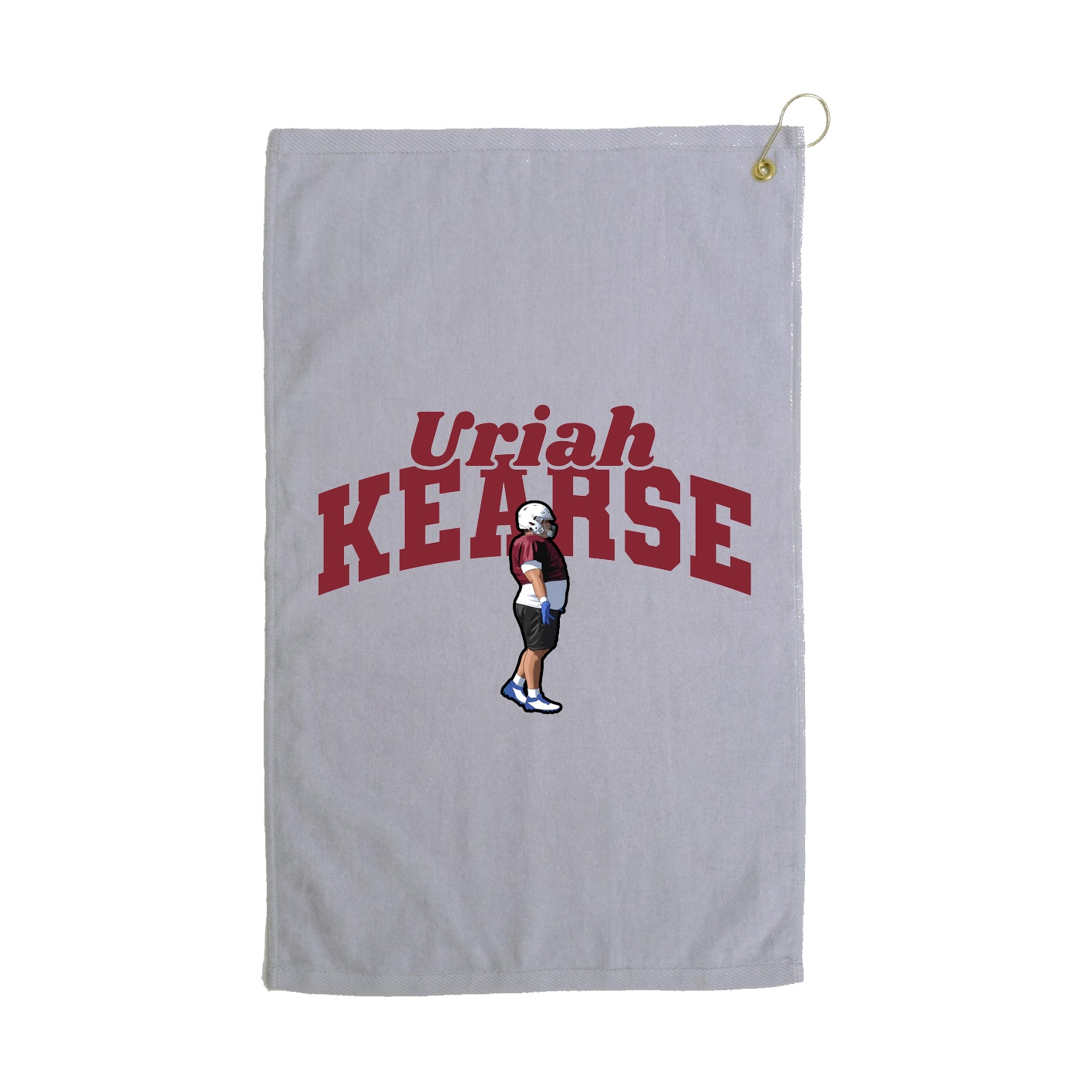 Golf Towel — Signature Arch in Grey