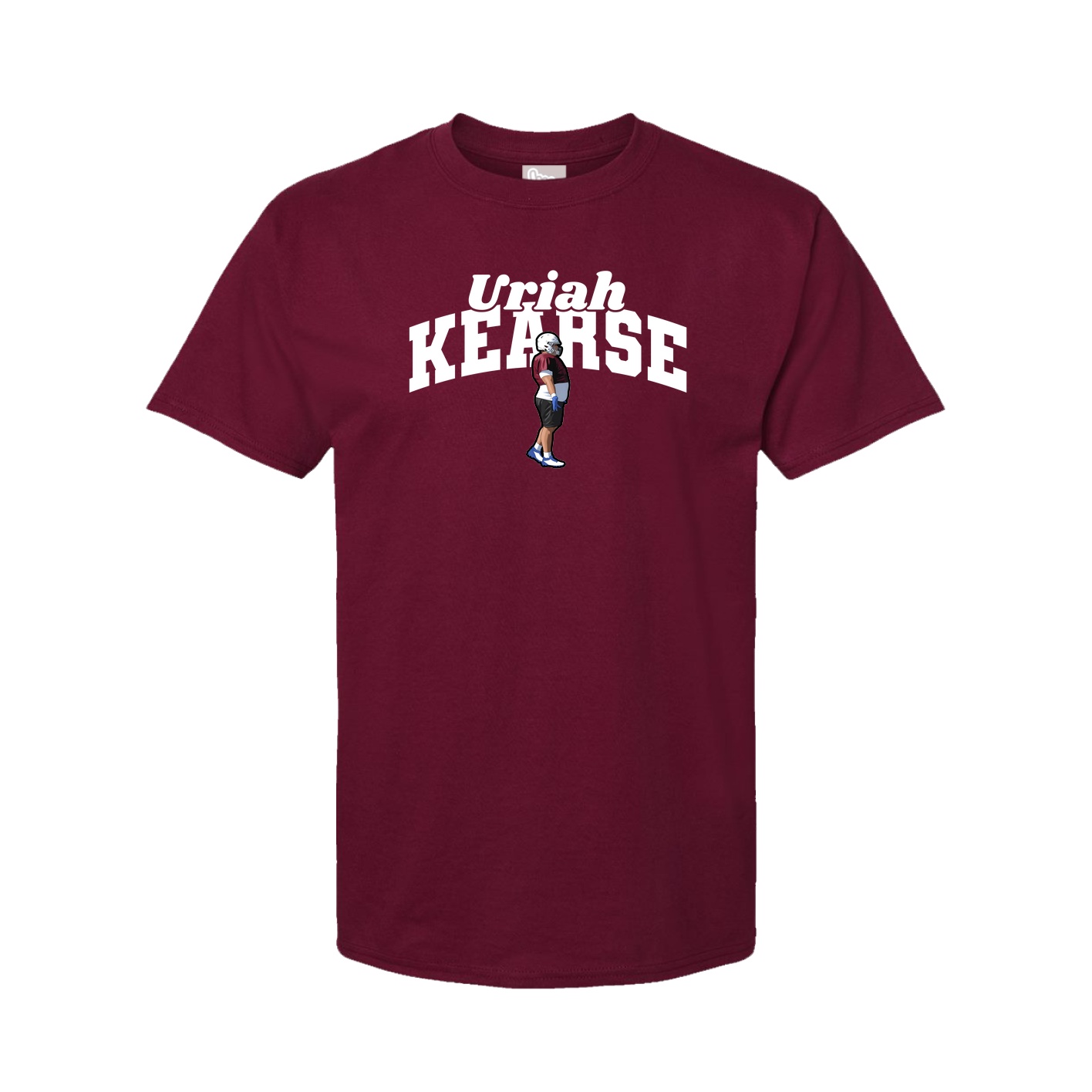 Tee — Signature Arch in Cardinal