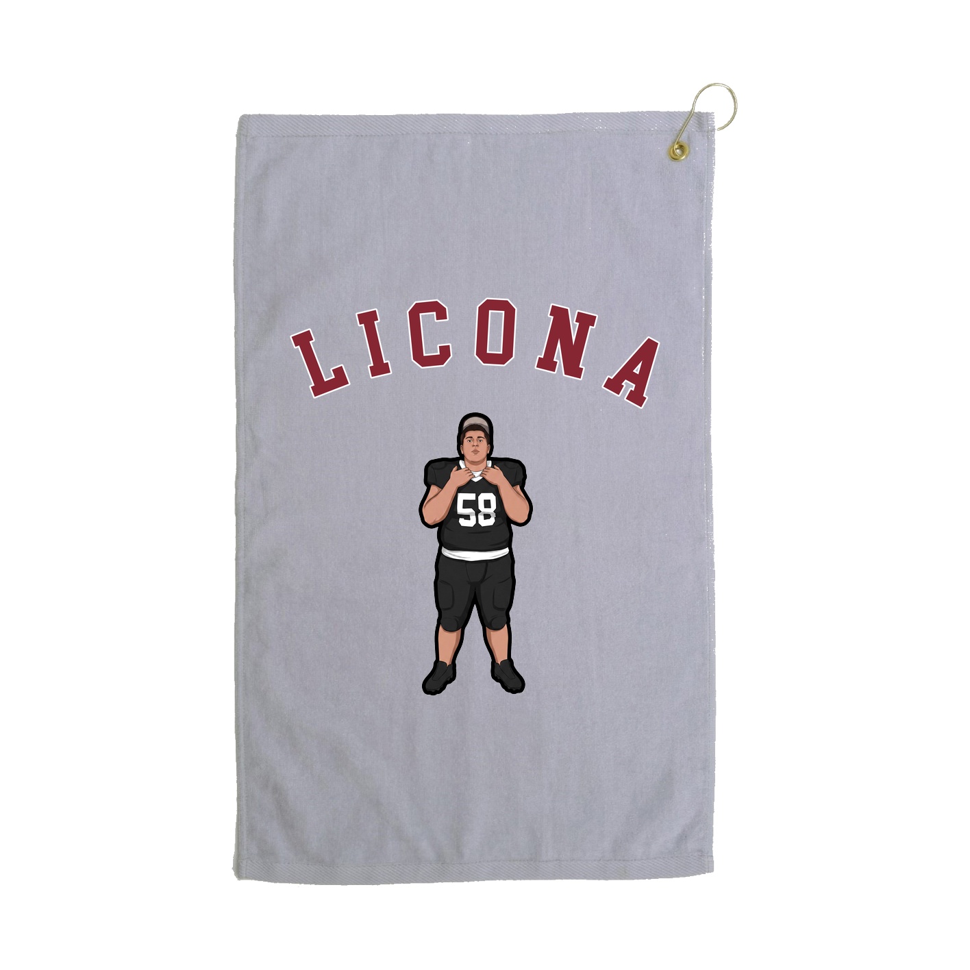 Golf Towel — Shirsey Arch in Grey