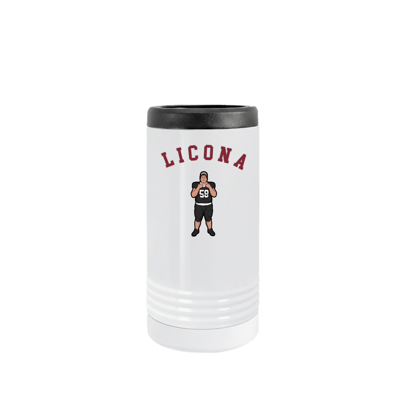 Slim Beverage Holder — Shirsey Arch in White