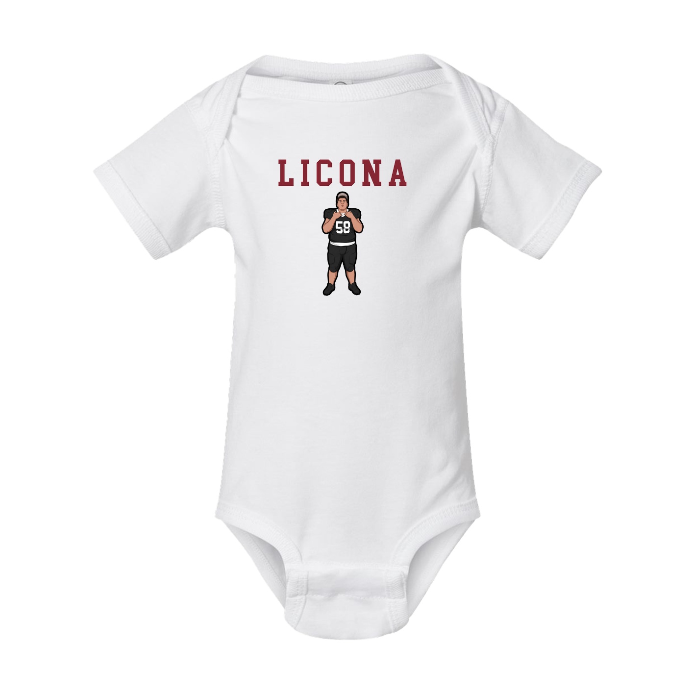 Baby Onesie — Shirsey in White