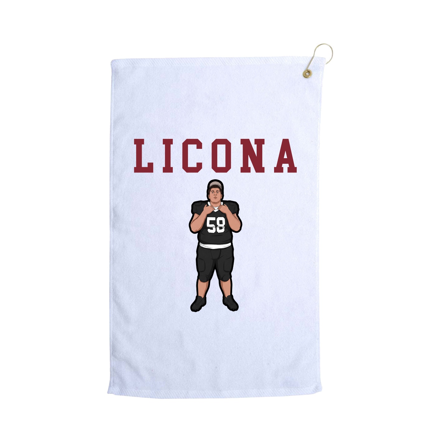 Golf Towel — Shirsey in White