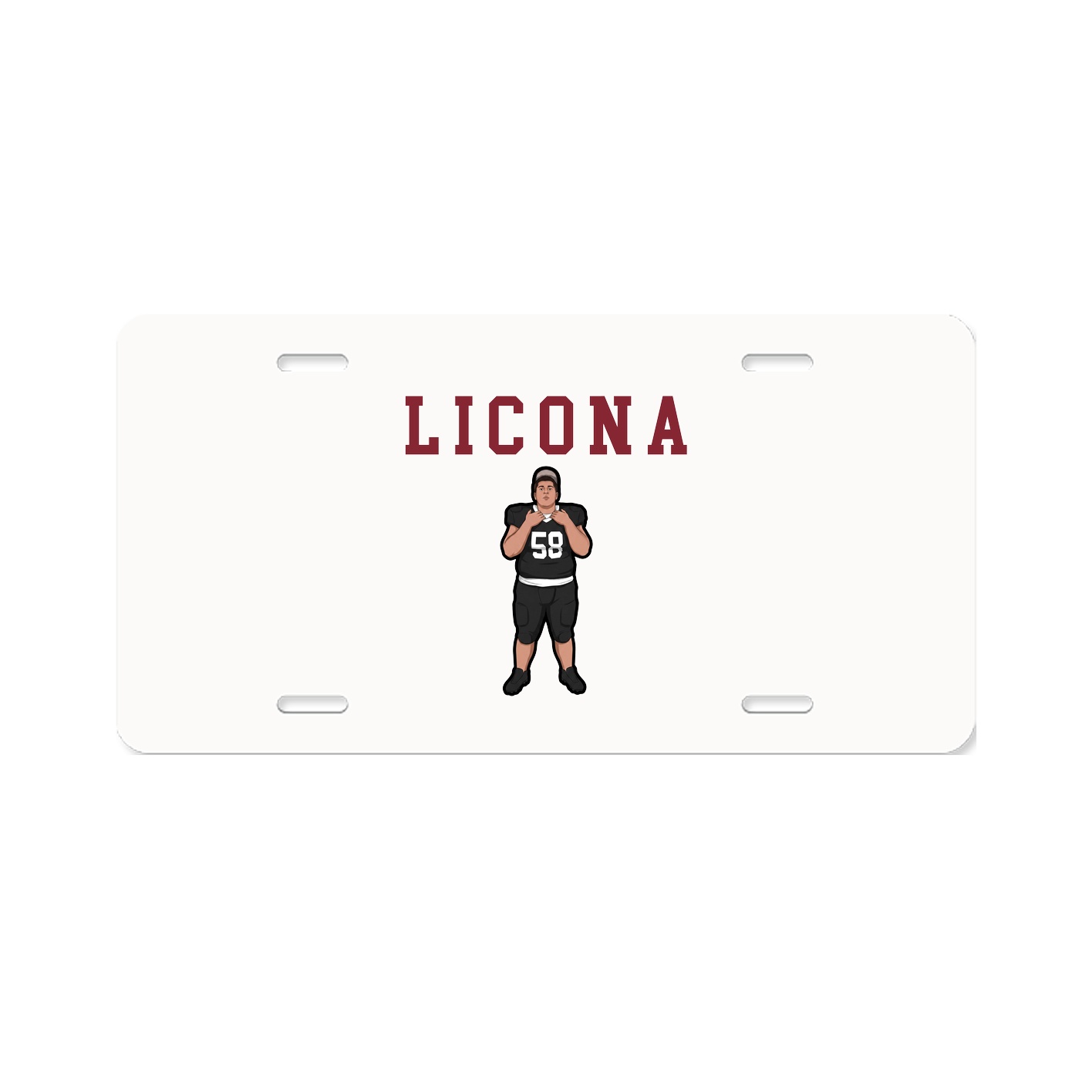 License Plate — Shirsey in Classic
