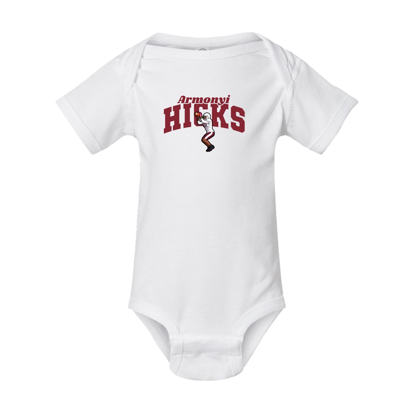 Baby Onesie — Signature Arch in White
