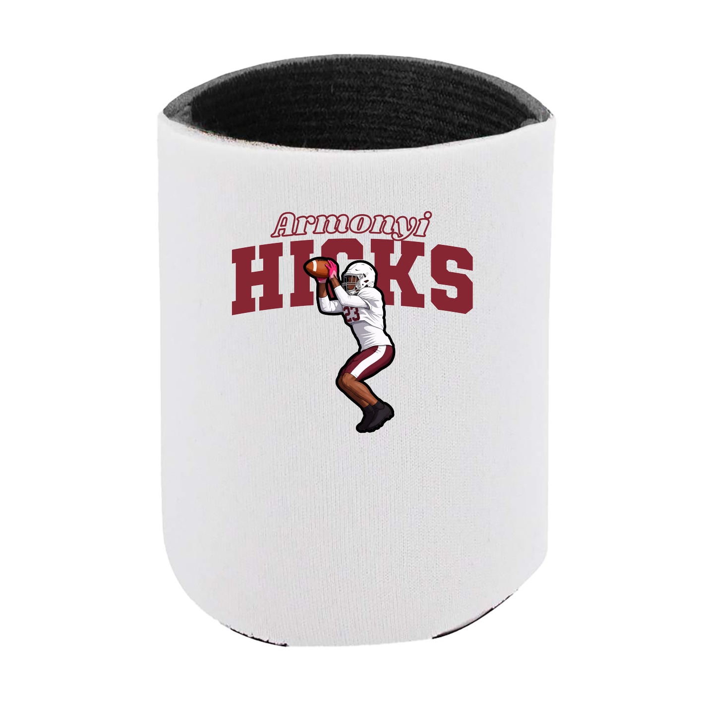 Can Holder — Name Arch in White