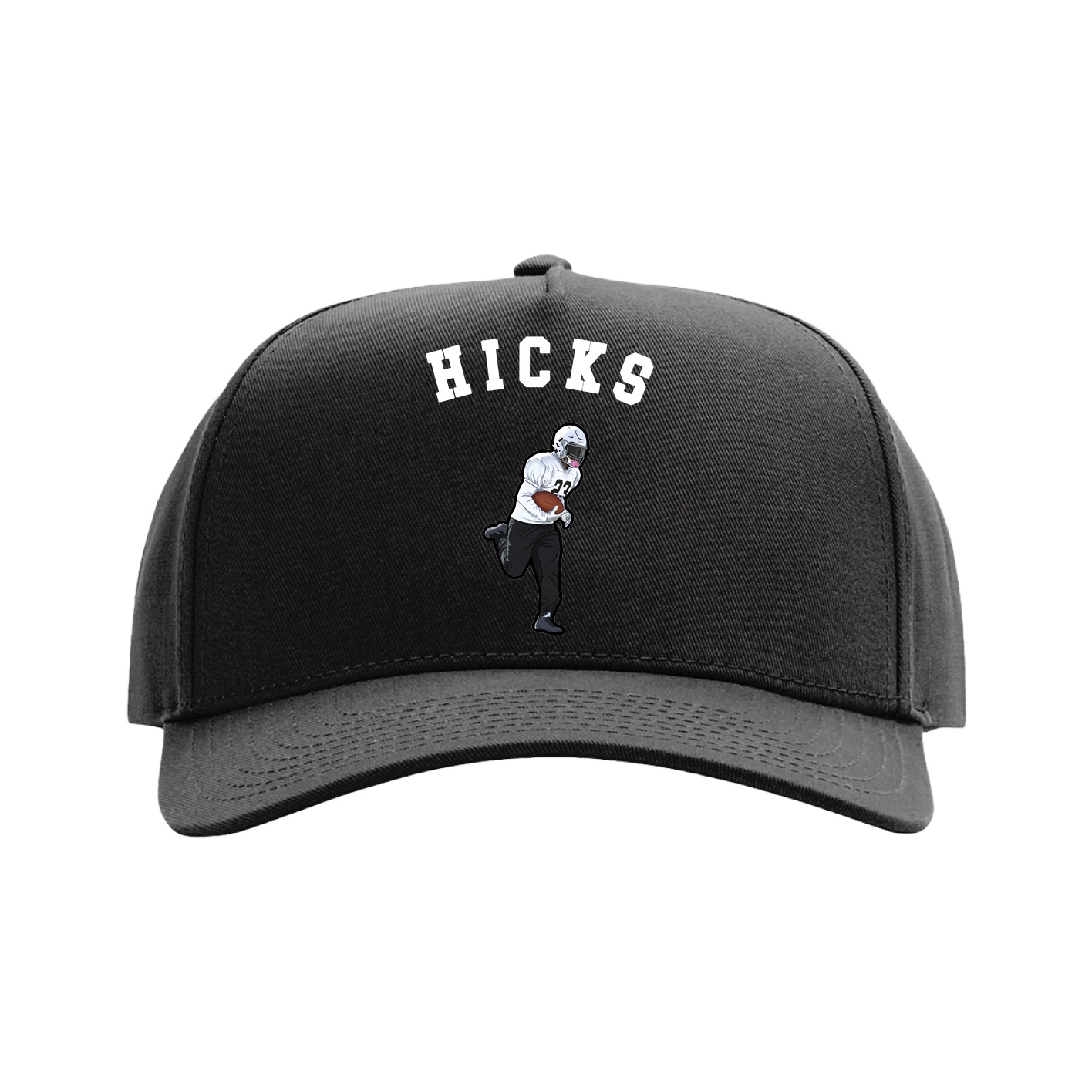 Full Fabric Five-Panel Champ Cap