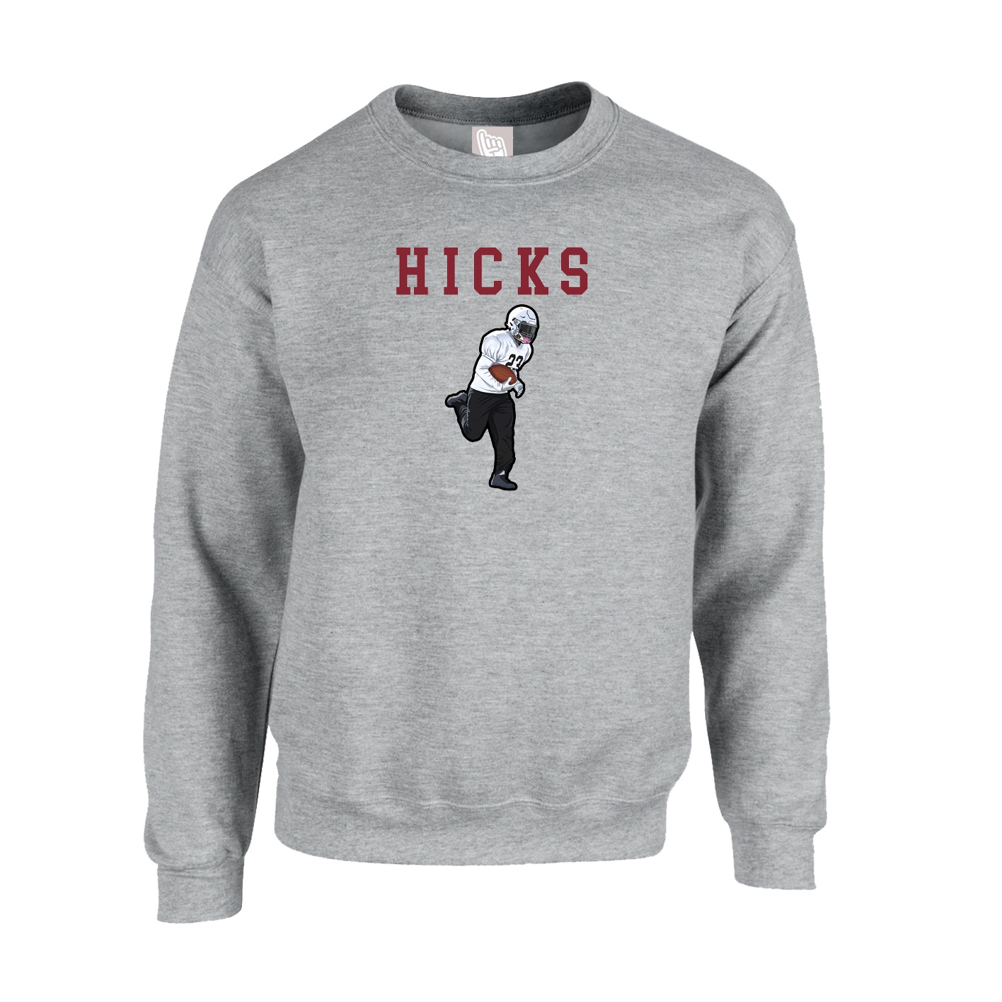 Fleece Crew — Shirsey in Grey