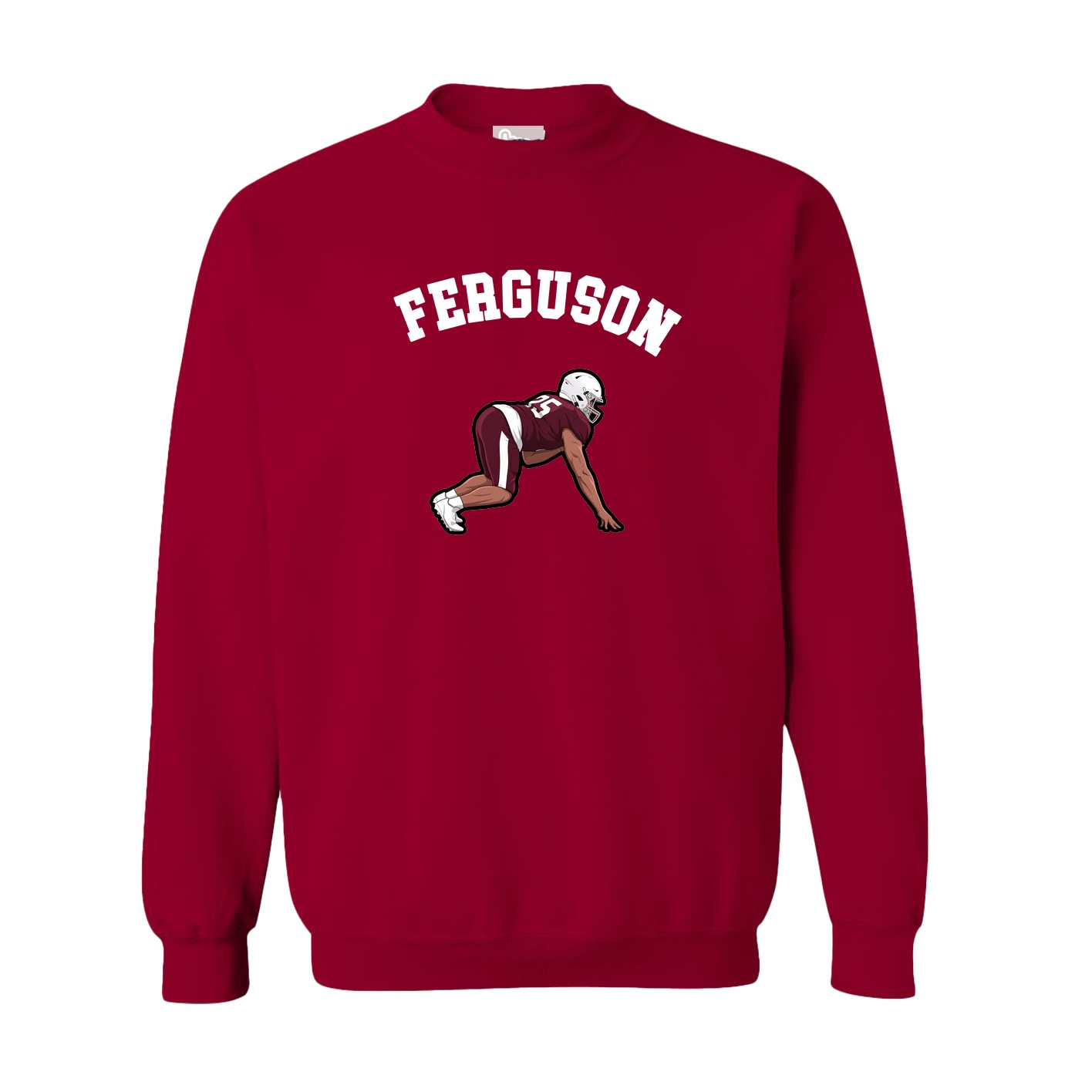 Fleece Crew — Shirsey Arch in Cardinal