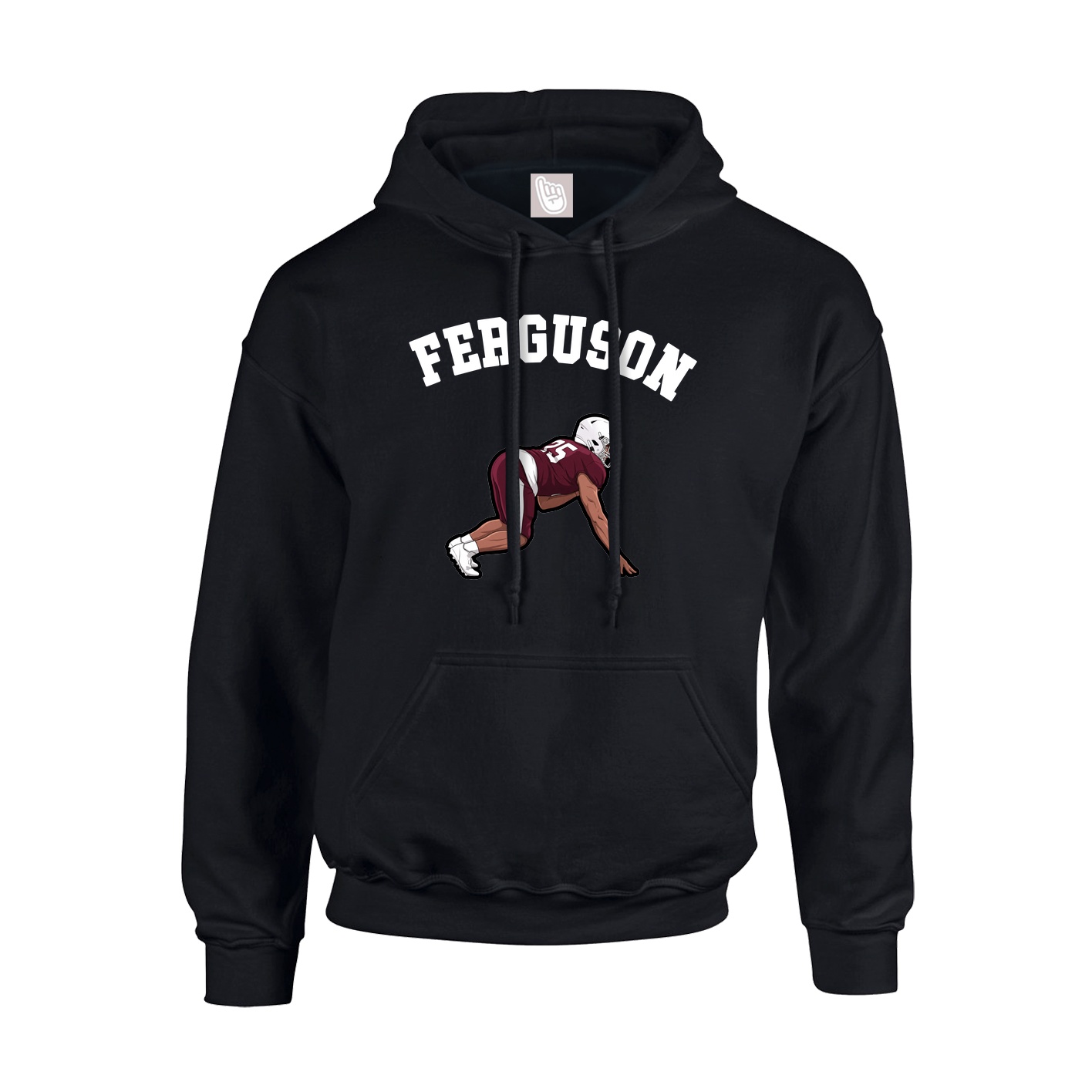Youth Hoodie — Shirsey Arch in Black