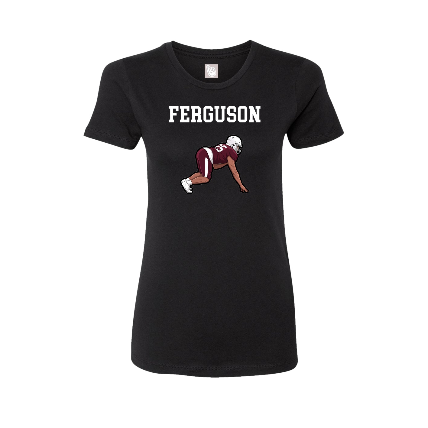 Fitted Women's Tee — Shirsey in Black