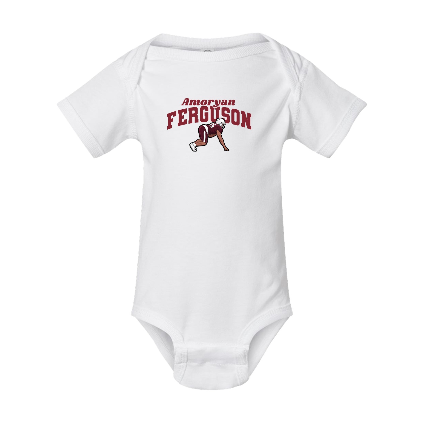 Baby Onesie — Signature Arch in White