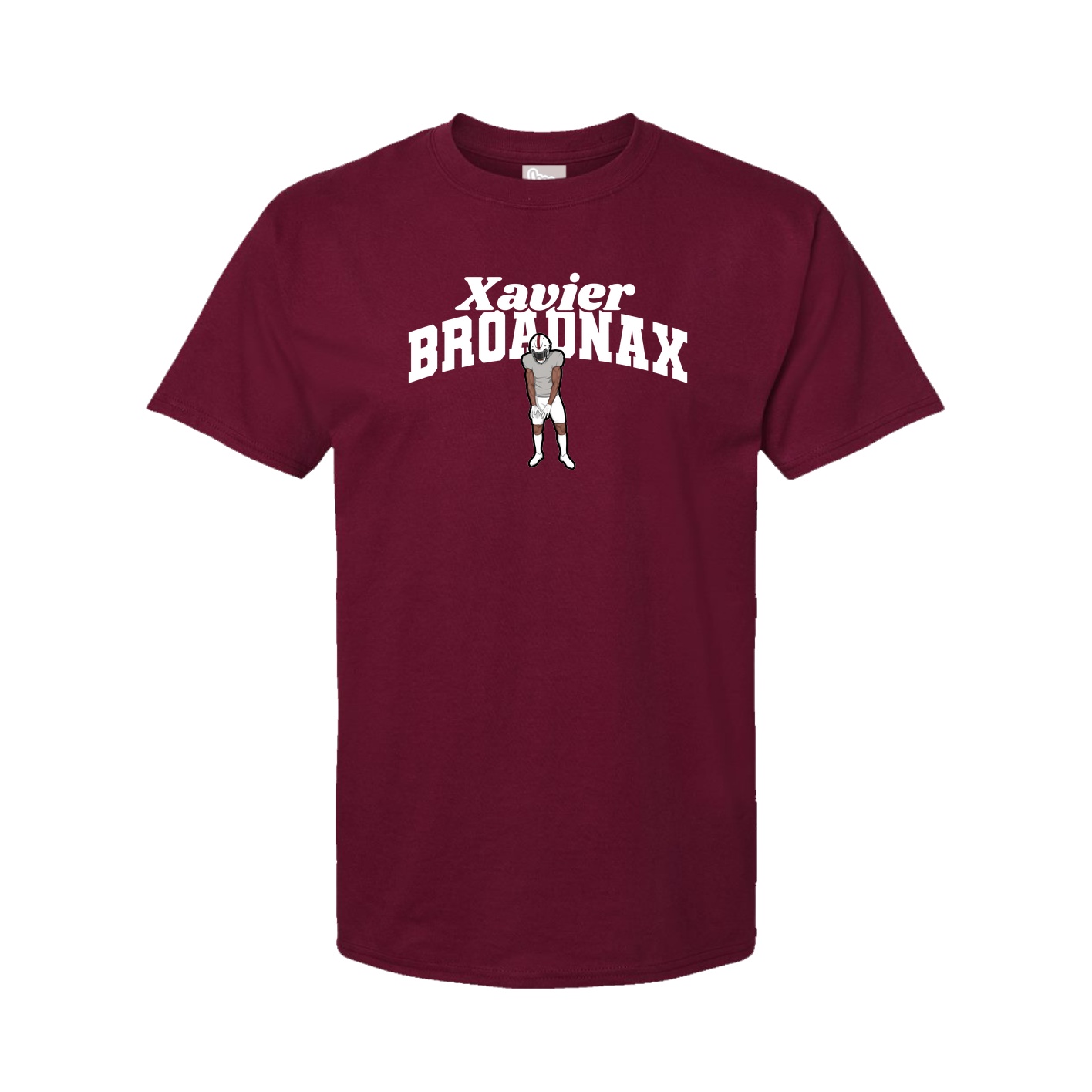 Tee — Signature Arch in Cardinal