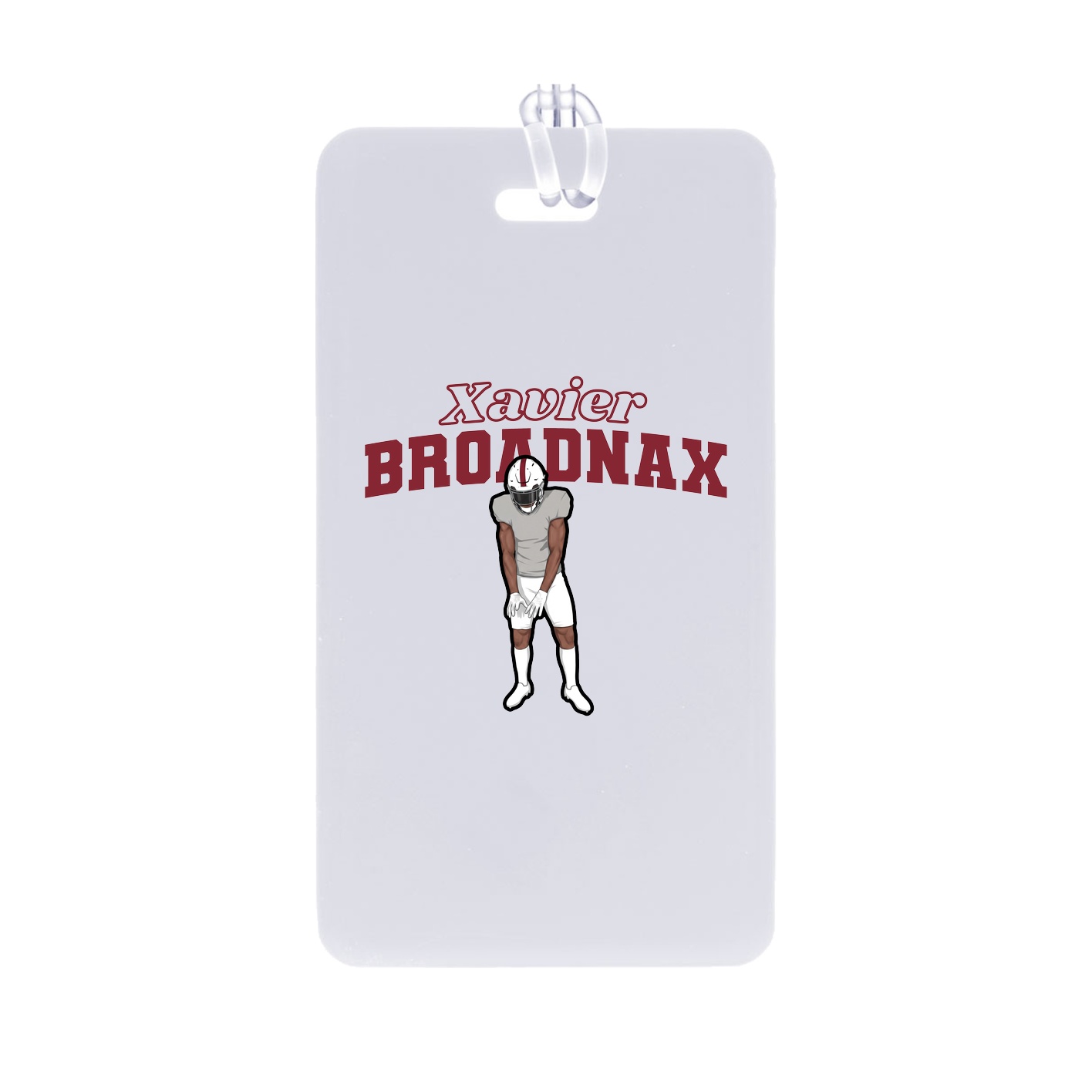 Bag Tag — Name Arch in Classic