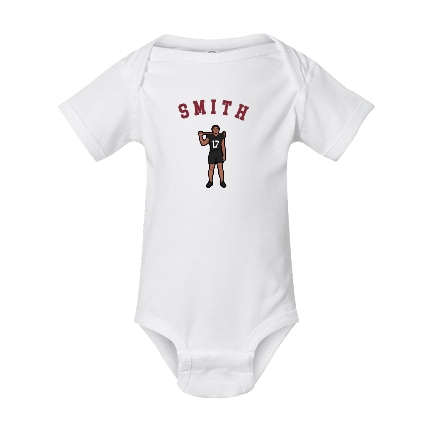 Baby Onesie — Shirsey Arch in White