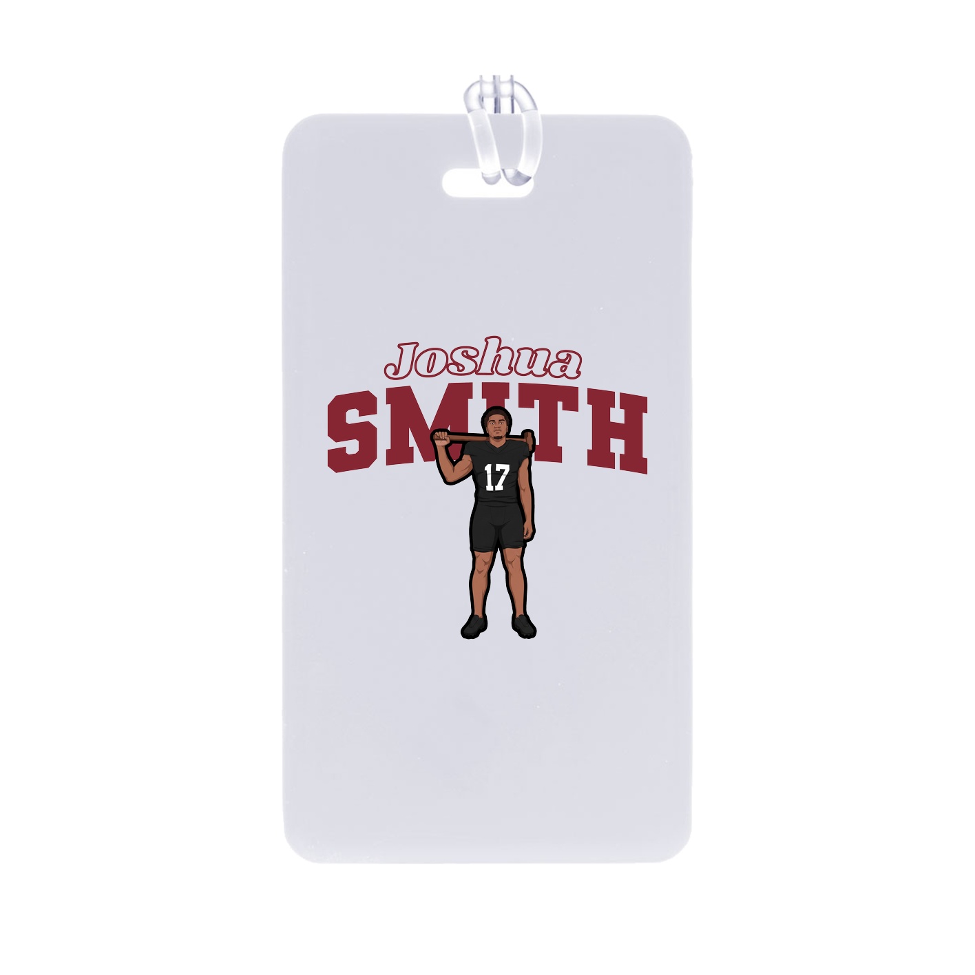 Bag Tag — Name Arch in Classic