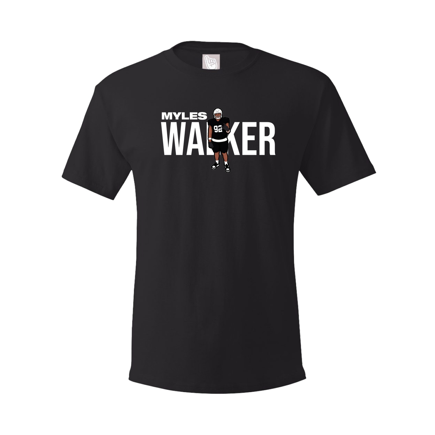 Youth Tee — Player Name in Black