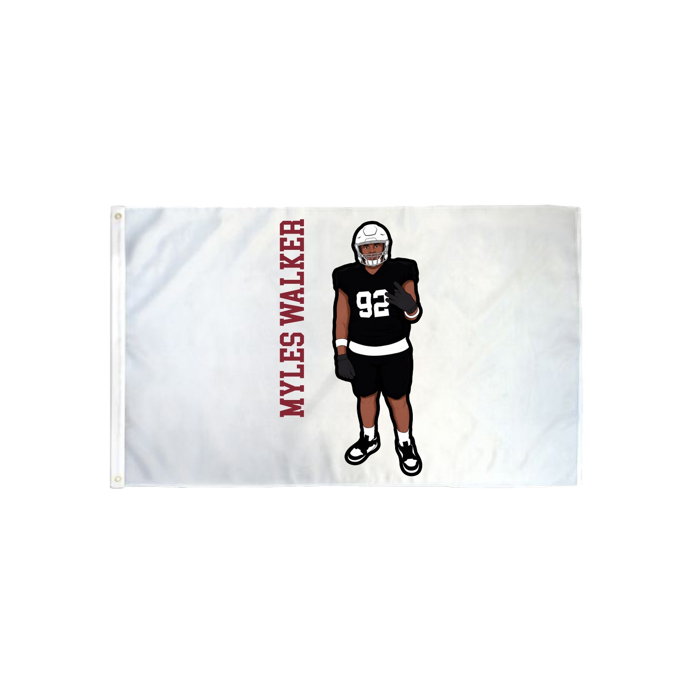 3x5 Flag — Name Vertical in Classic